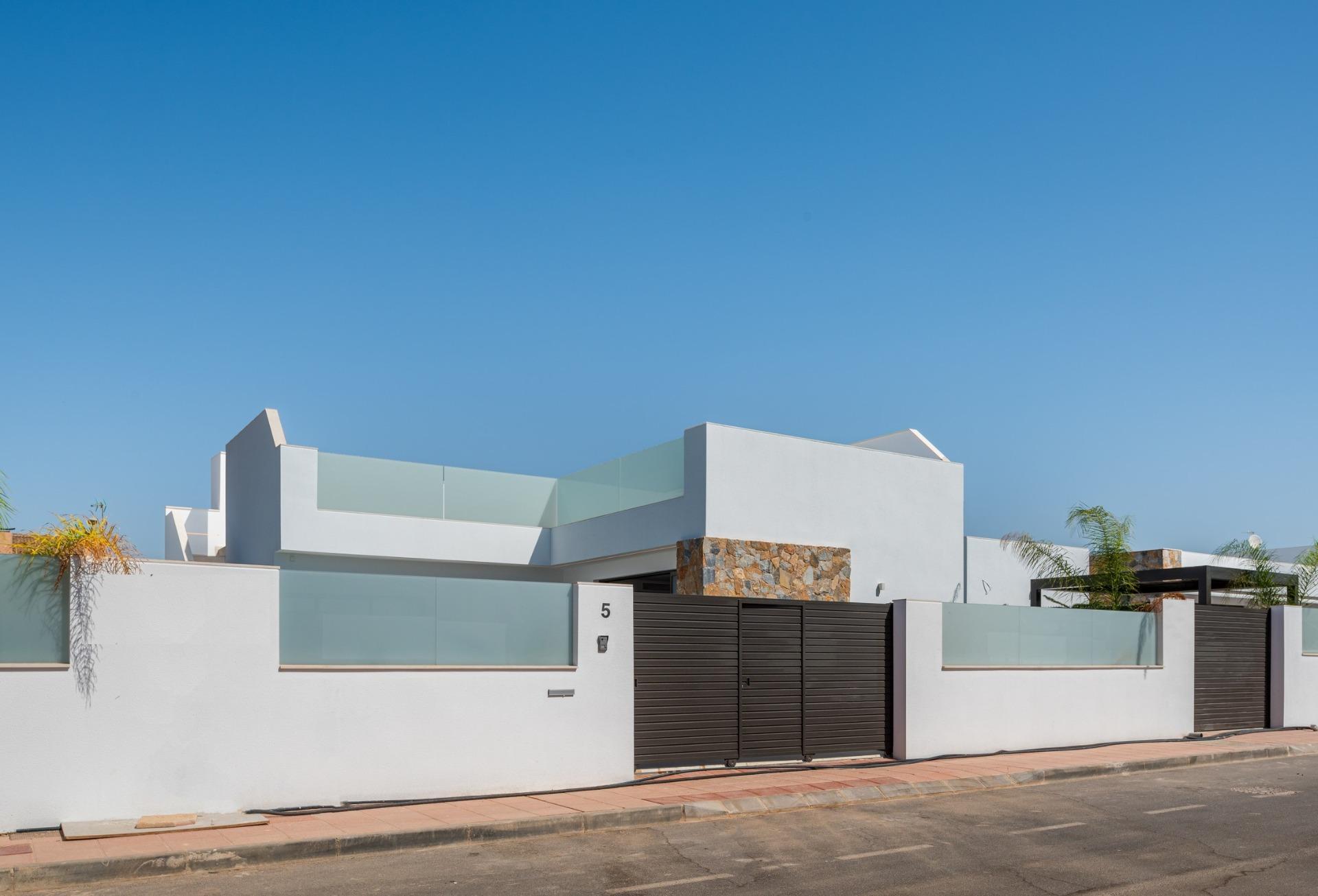 Practical Single-Floor New Build Villa with Private Pool for Sale in San Javier