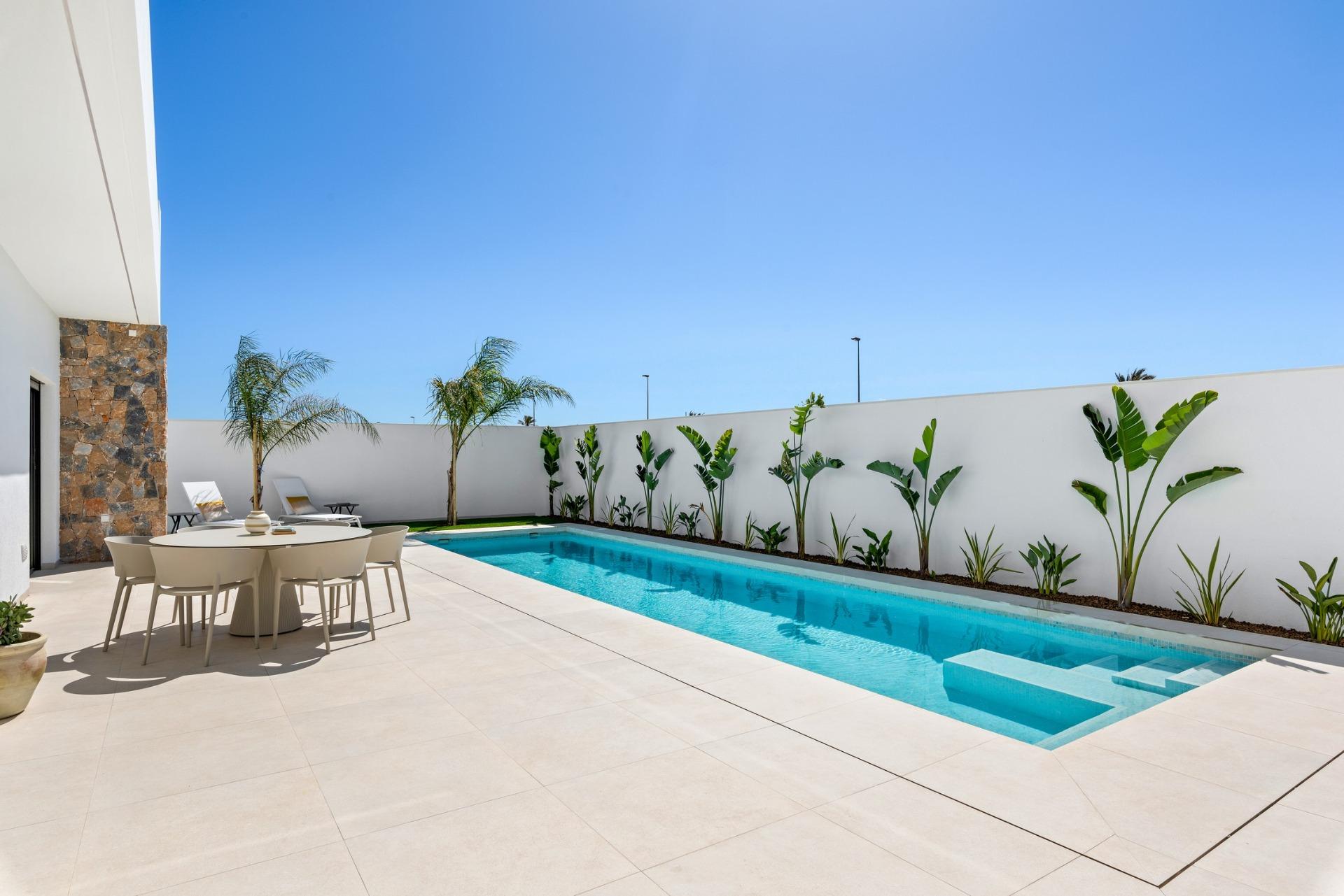 Bright Single-Floor New Build Villa with Private Pool for Sale in San Javier