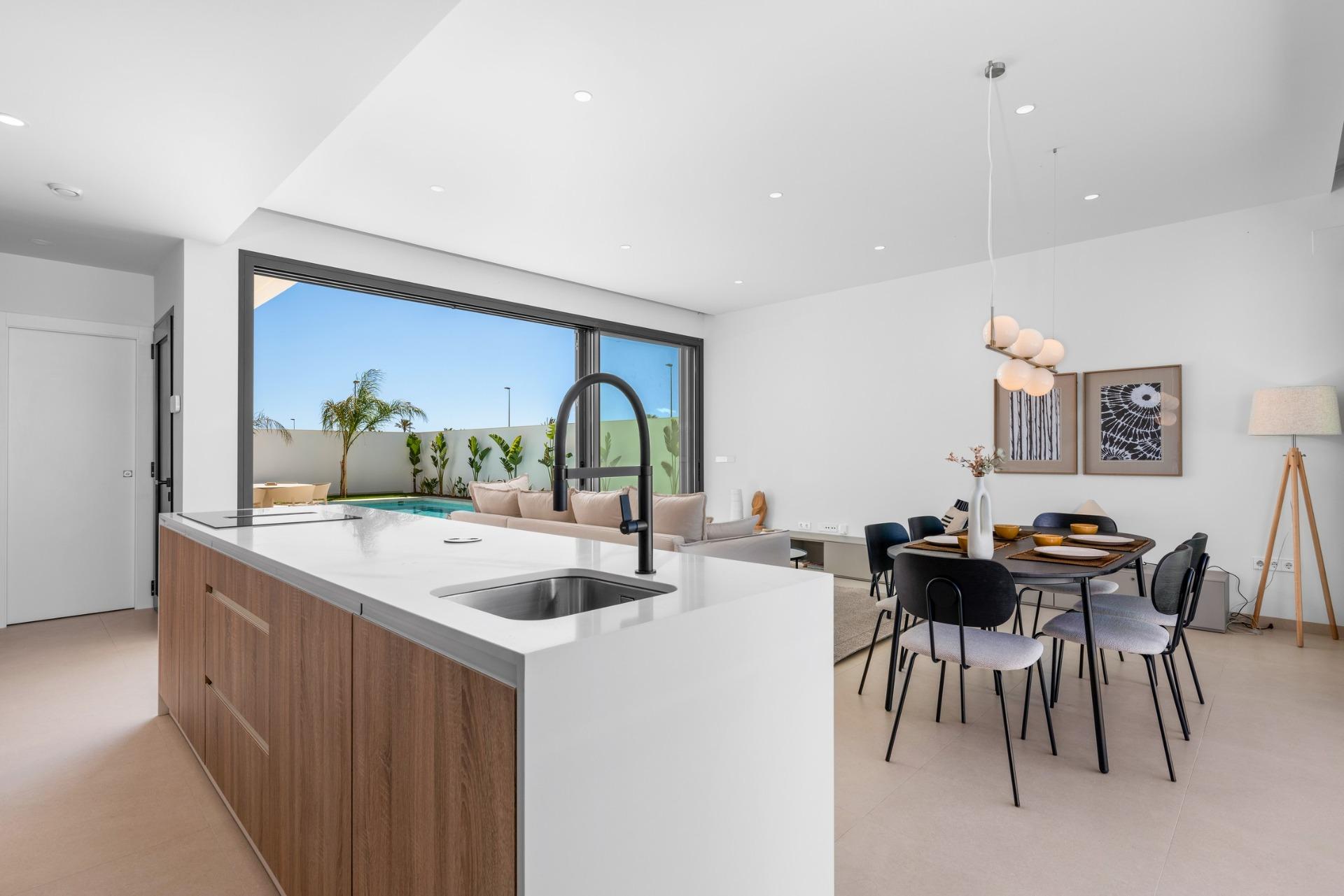 Bright Single-Floor New Build Villa with Private Pool for Sale in San Javier