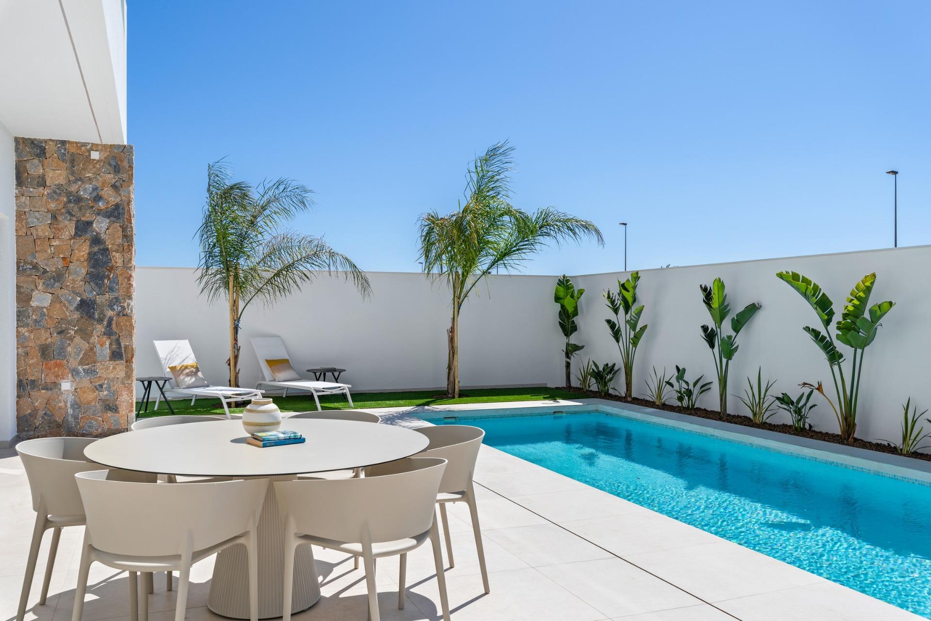 Bright Single-Floor New Build Villa with Private Pool for Sale in San Javier