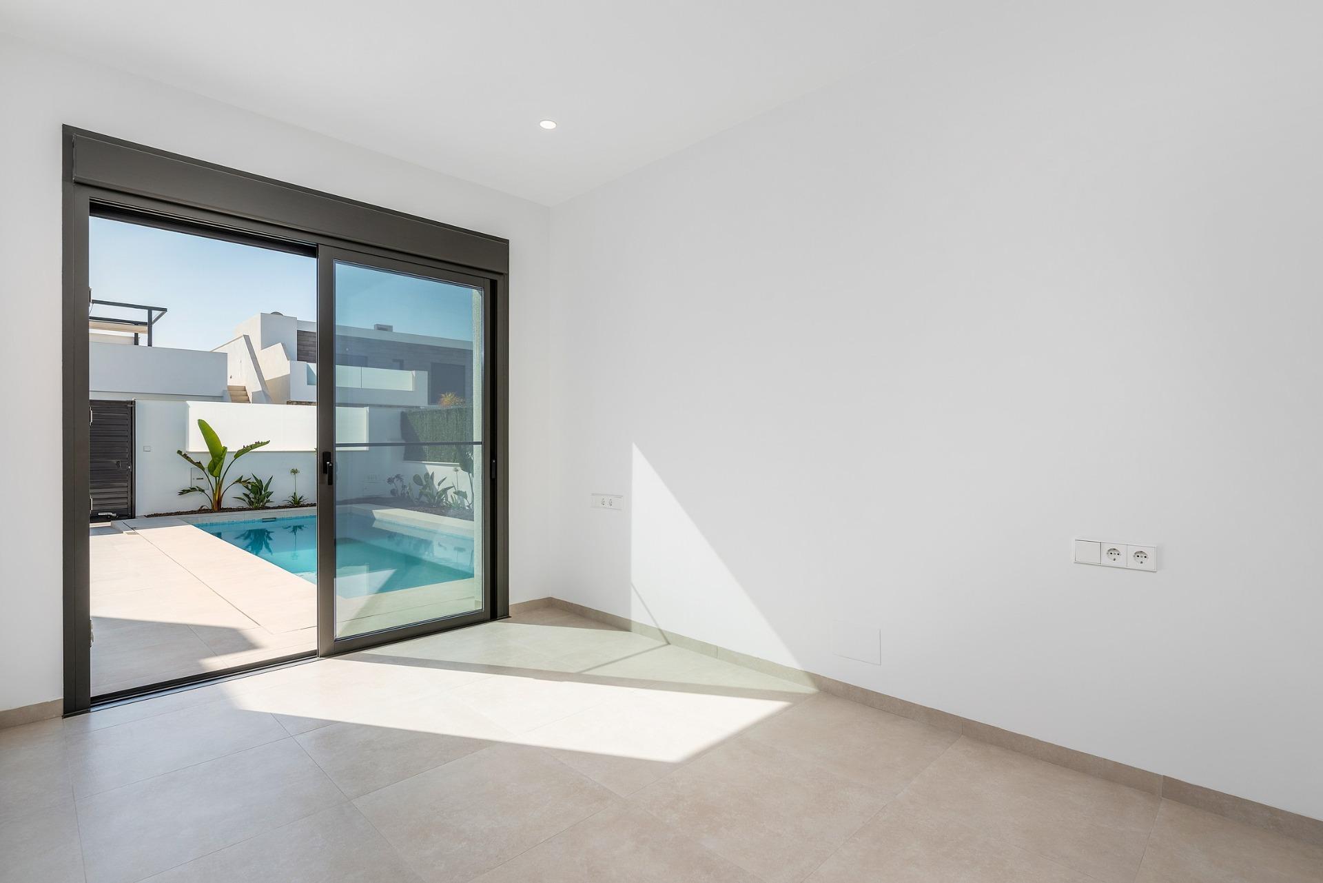 Practical Single-Floor New Build Villa with Private Pool for Sale in San Javier