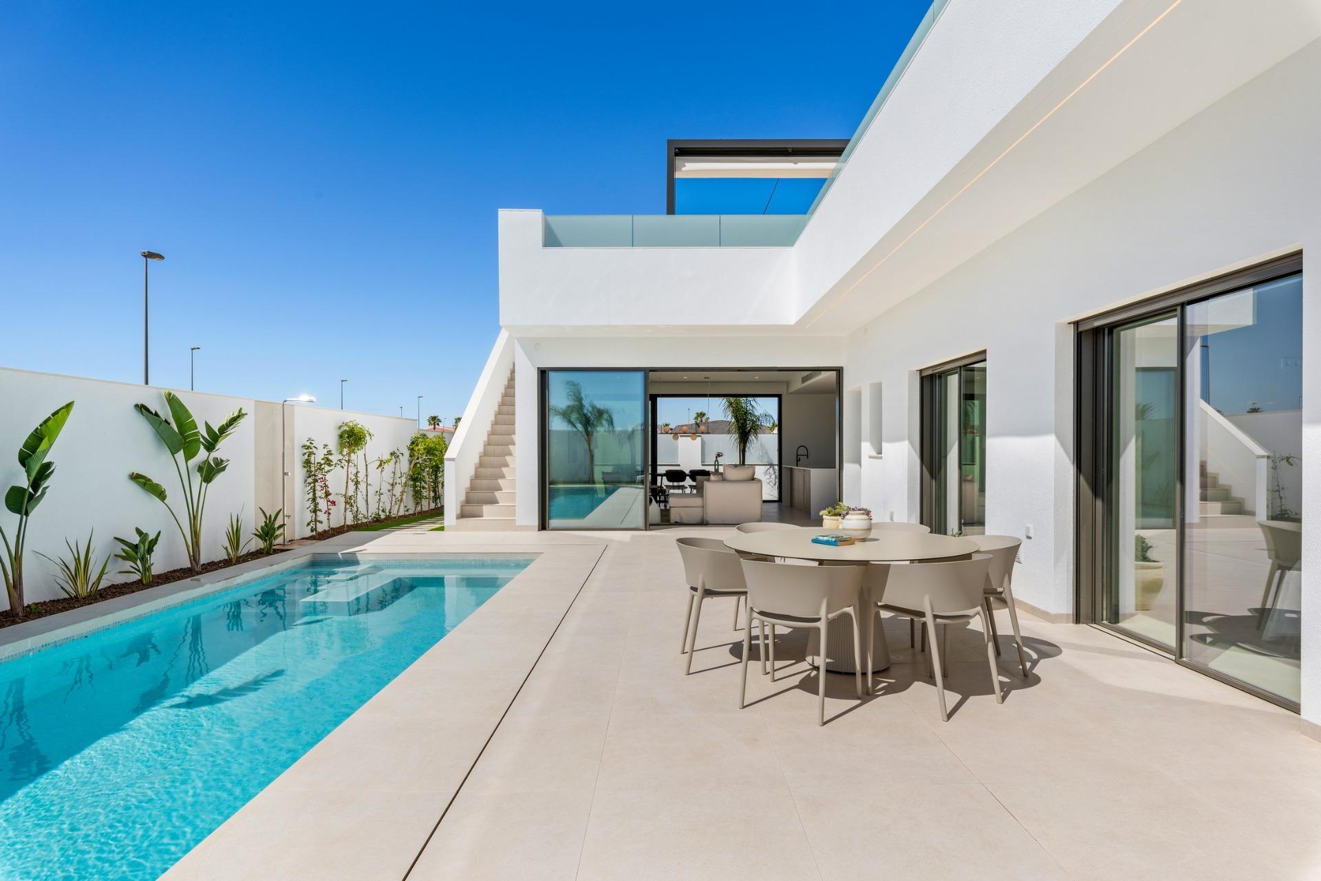 Bright Single-Floor New Build Villa with Private Pool for Sale in San Javier