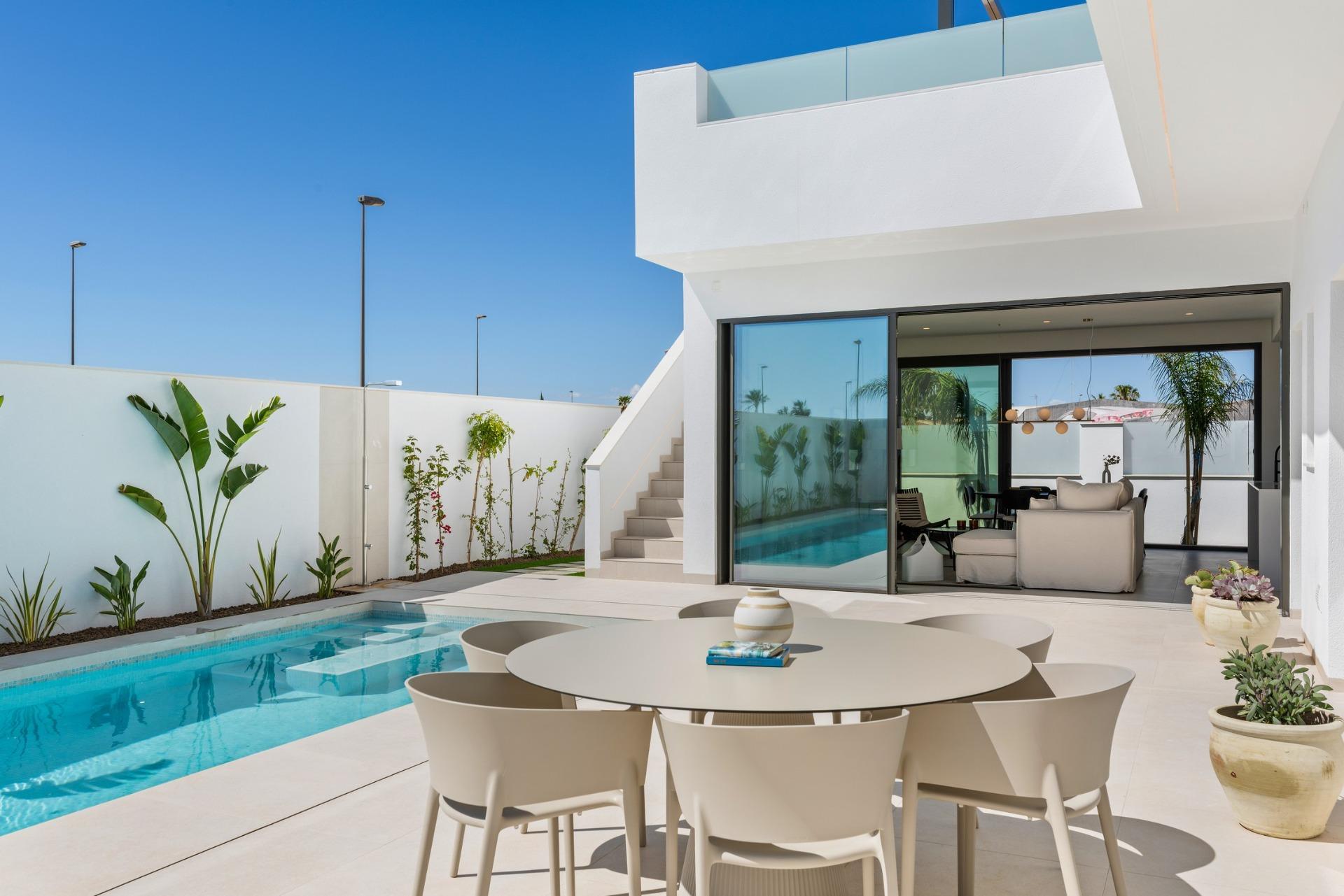 Bright Single-Floor New Build Villa with Private Pool for Sale in San Javier
