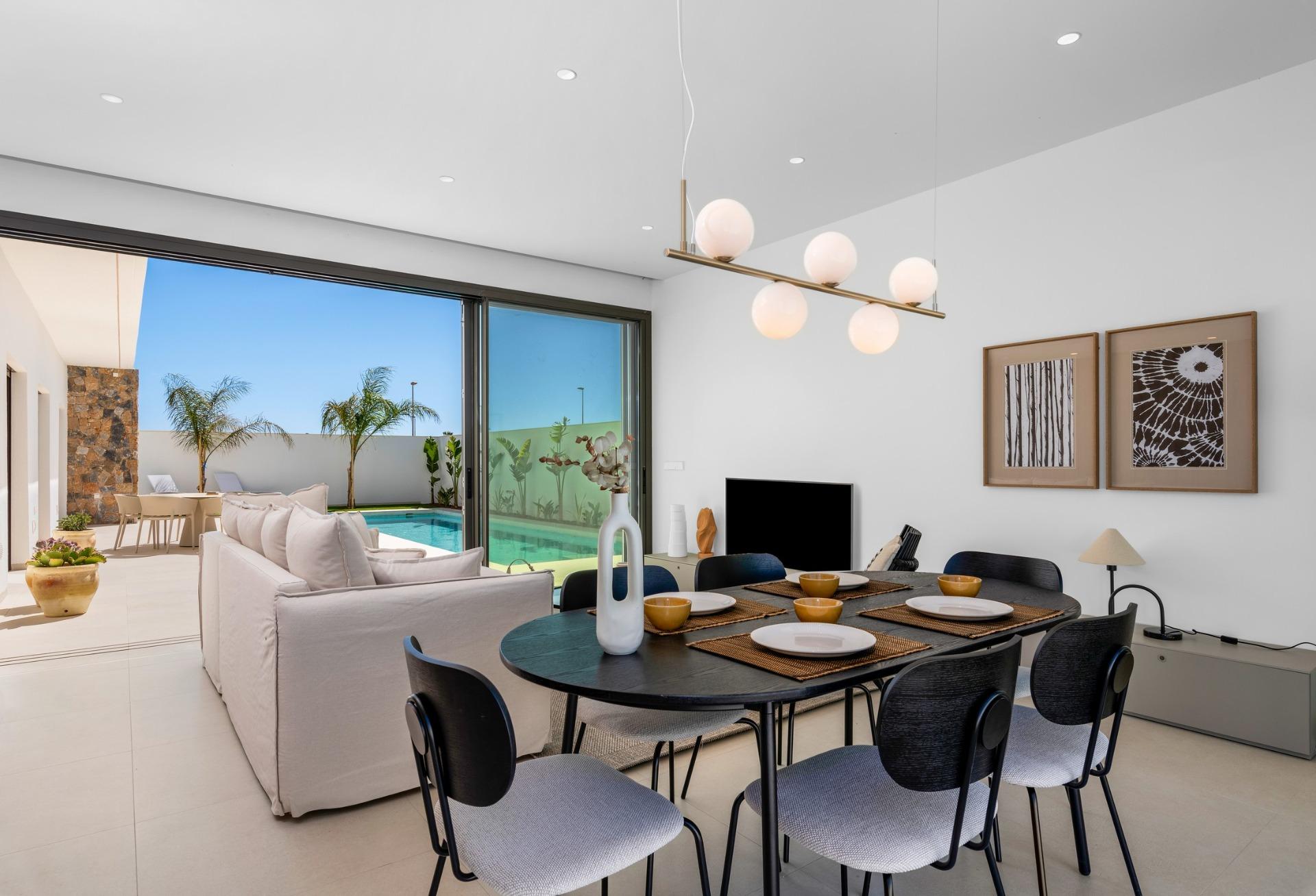 Bright Single-Floor New Build Villa with Private Pool for Sale in San Javier