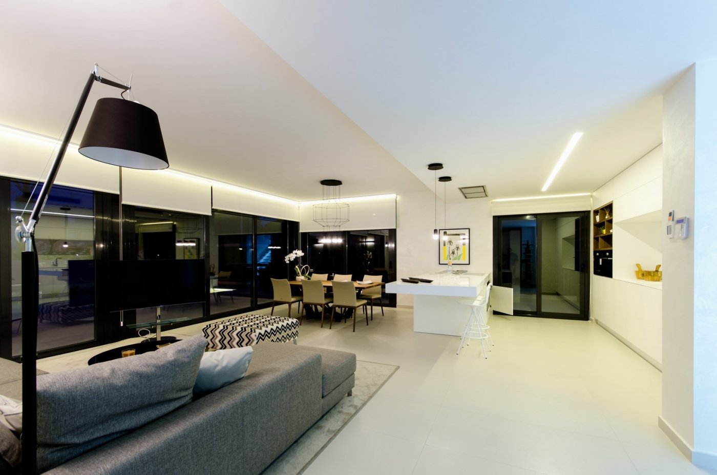 Contemporary New Build Villa with Private Pool for Sale 250m from the Beach in Campoamor