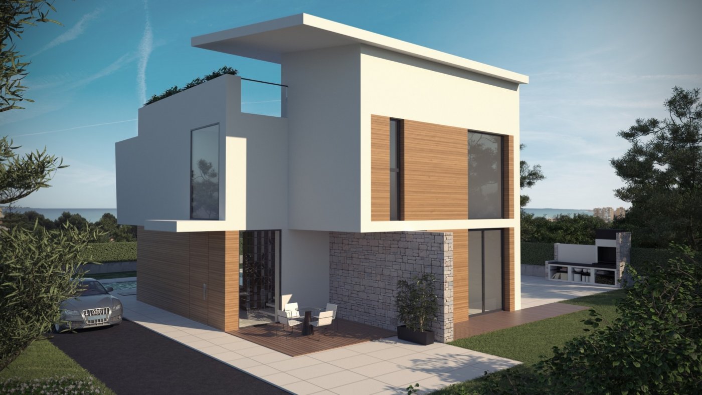 NEW-CONSTRUCTION-VILLAS-250-m-FROM-THE-BEACH-IN-CAMPOAMOR-2 Magnificent 4 Bedroom Luxury Villa for Sale 300m from the Beach in Campoamor