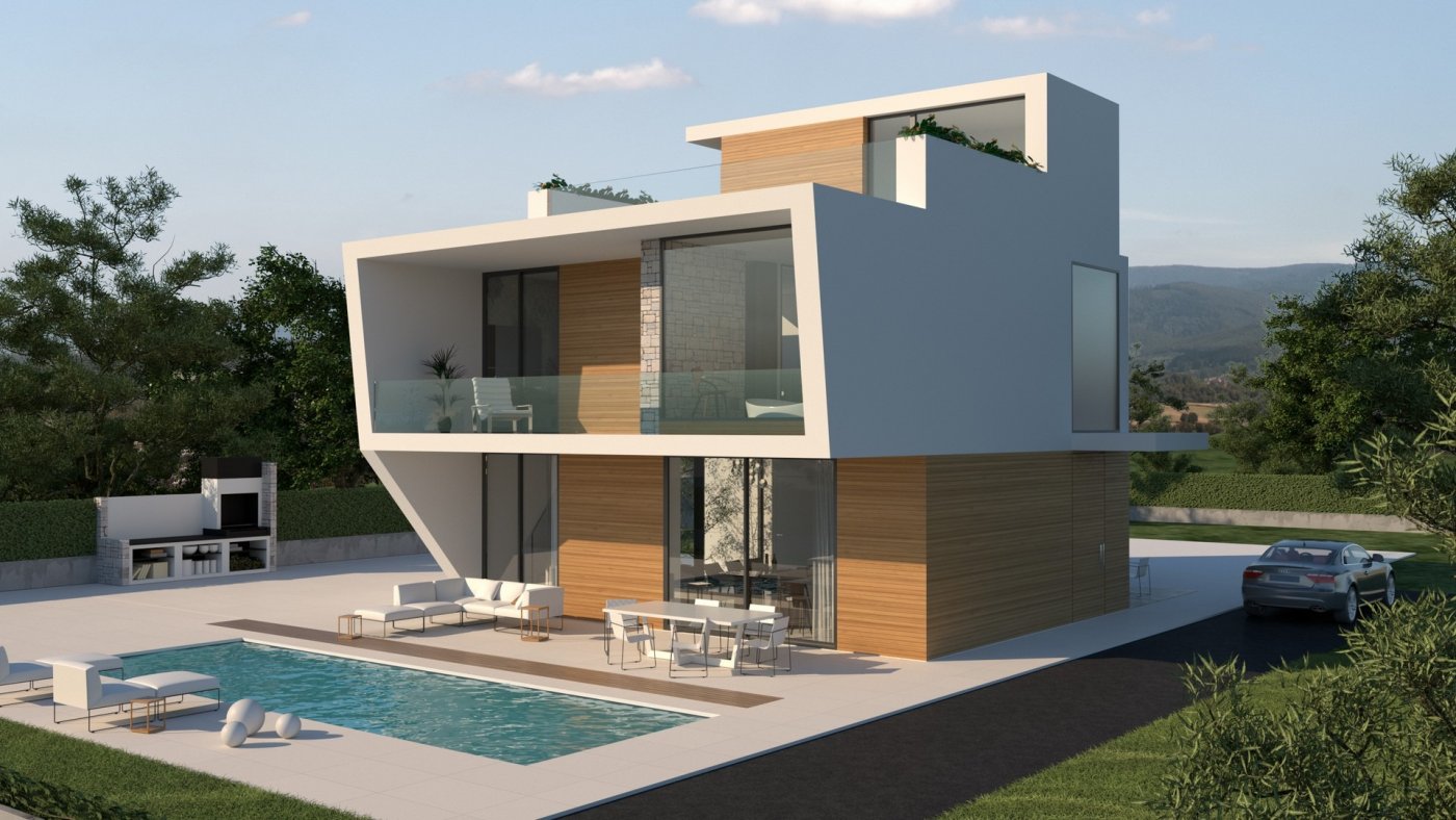 NEW-CONSTRUCTION-VILLAS-250-m-FROM-THE-BEACH-IN-CAMPOAMOR-3 Magnificent 4 Bedroom Luxury Villa for Sale 300m from the Beach in Campoamor