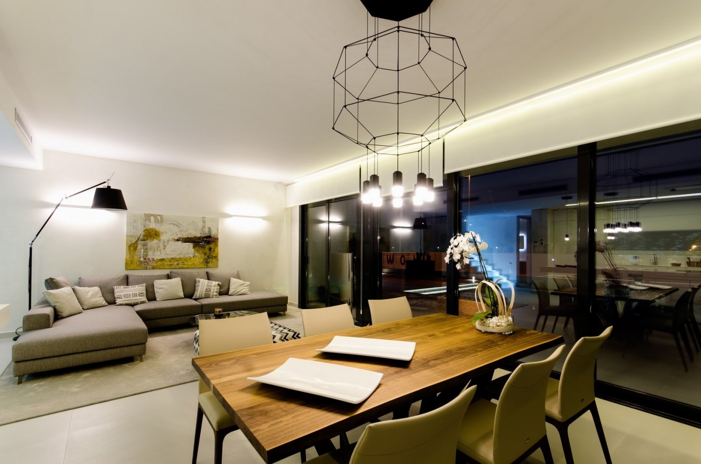Contemporary New Build Villa with Private Pool for Sale 250m from the Beach in Campoamor
