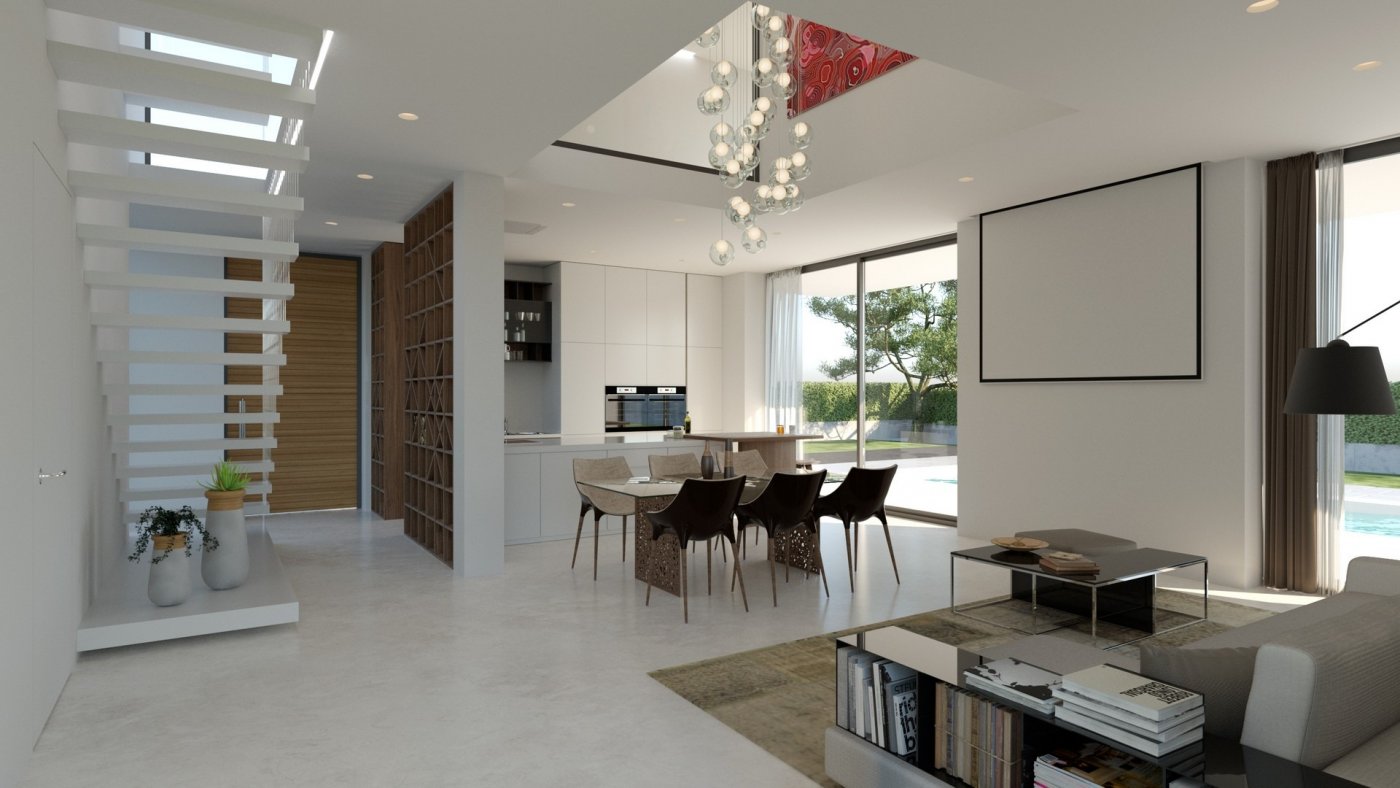 NEW-CONSTRUCTION-VILLAS-250-m-FROM-THE-BEACH-IN-CAMPOAMOR-4 Magnificent 4 Bedroom Luxury Villa for Sale 300m from the Beach in Campoamor