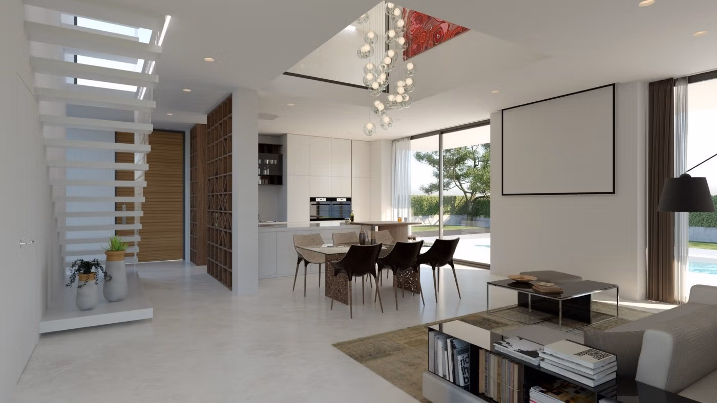 Herrliche Luxusvilla mit 4 Schlafzimmern zum Verkauf, 300 m vom Strand in Campoamor
