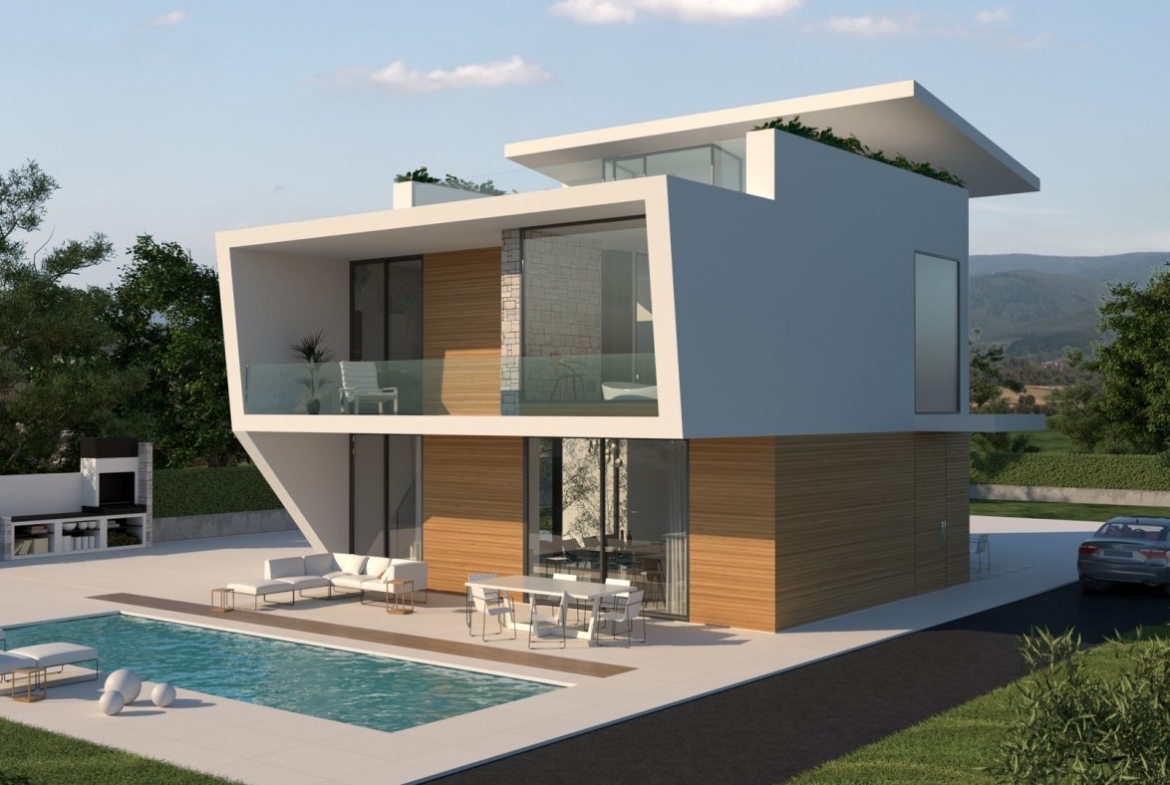 NEW CONSTRUCTION VILLAS 250 m FROM THE BEACH IN CAMPOAMOR in Campoamor