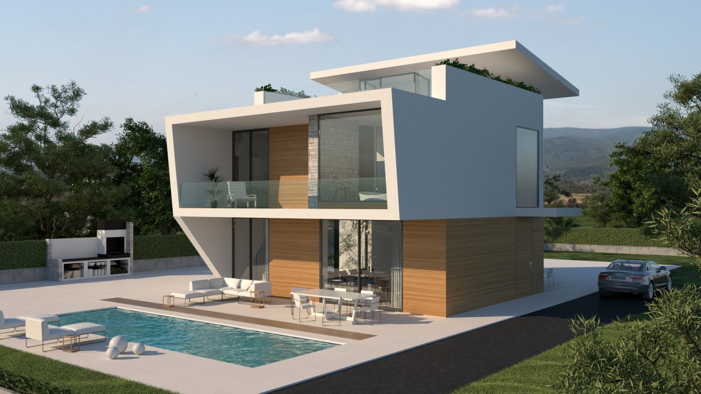 NEW CONSTRUCTION VILLAS 250 m FROM THE BEACH IN CAMPOAMOR in Campoamor
