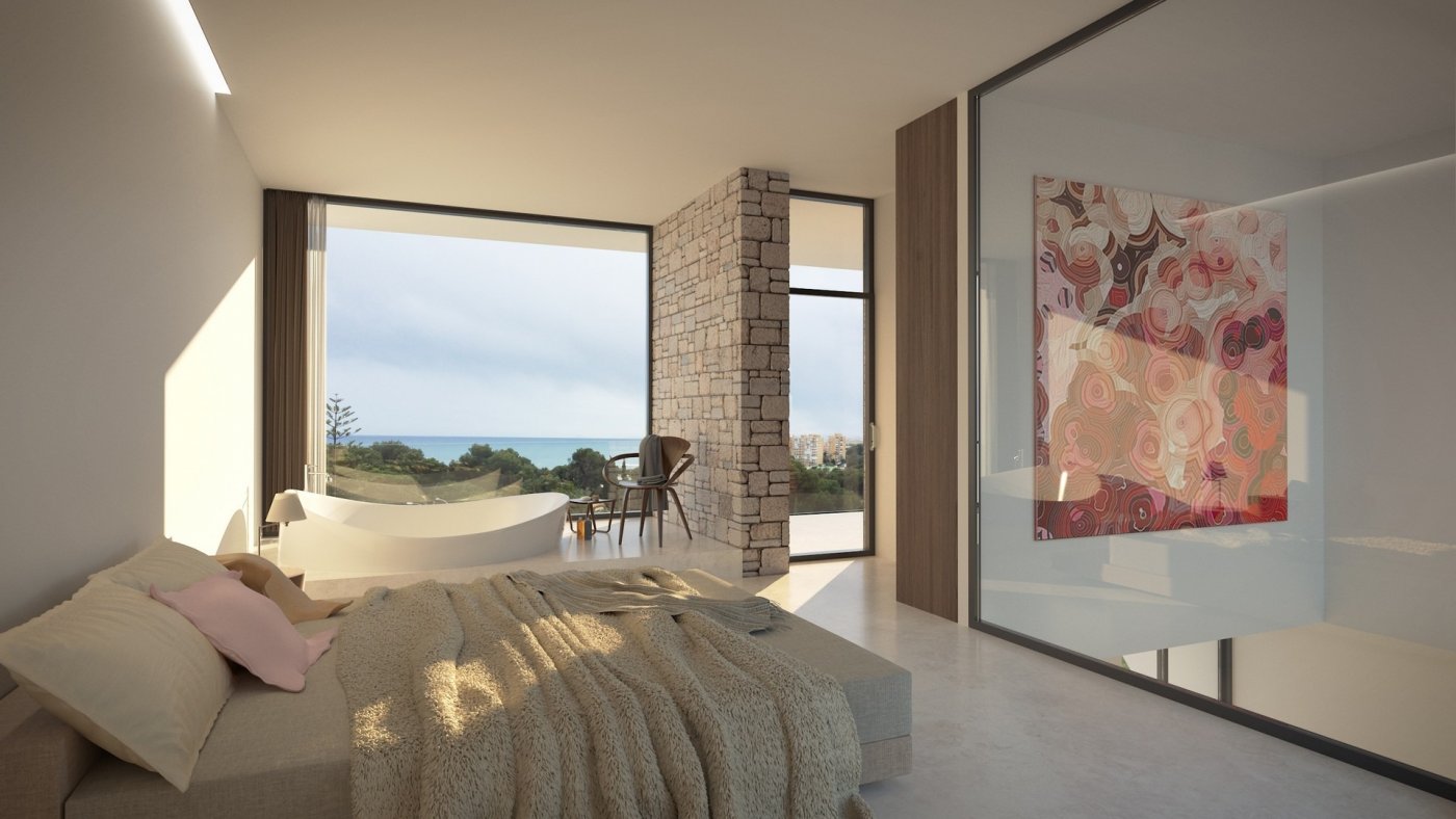 NEW-CONSTRUCTION-VILLAS-250-m-FROM-THE-BEACH-IN-CAMPOAMOR-6 Magnificent 4 Bedroom Luxury Villa for Sale 300m from the Beach in Campoamor