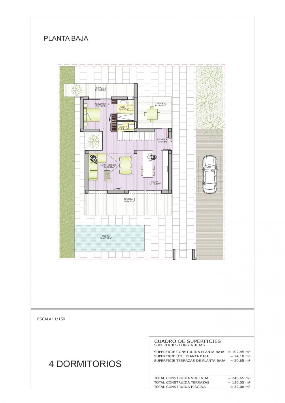 NEW-CONSTRUCTION-VILLAS-250-m-FROM-THE-BEACH-IN-CAMPOAMOR-8 Magnificent 4 Bedroom Luxury Villa for Sale 300m from the Beach in Campoamor