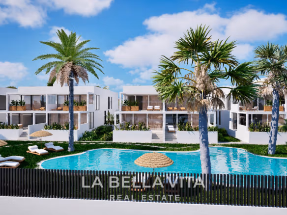 Schitterende nieuwbouwbungalow op de bovenverdieping met 3 slaapkamers en solarium te koop in Mar de Cristal