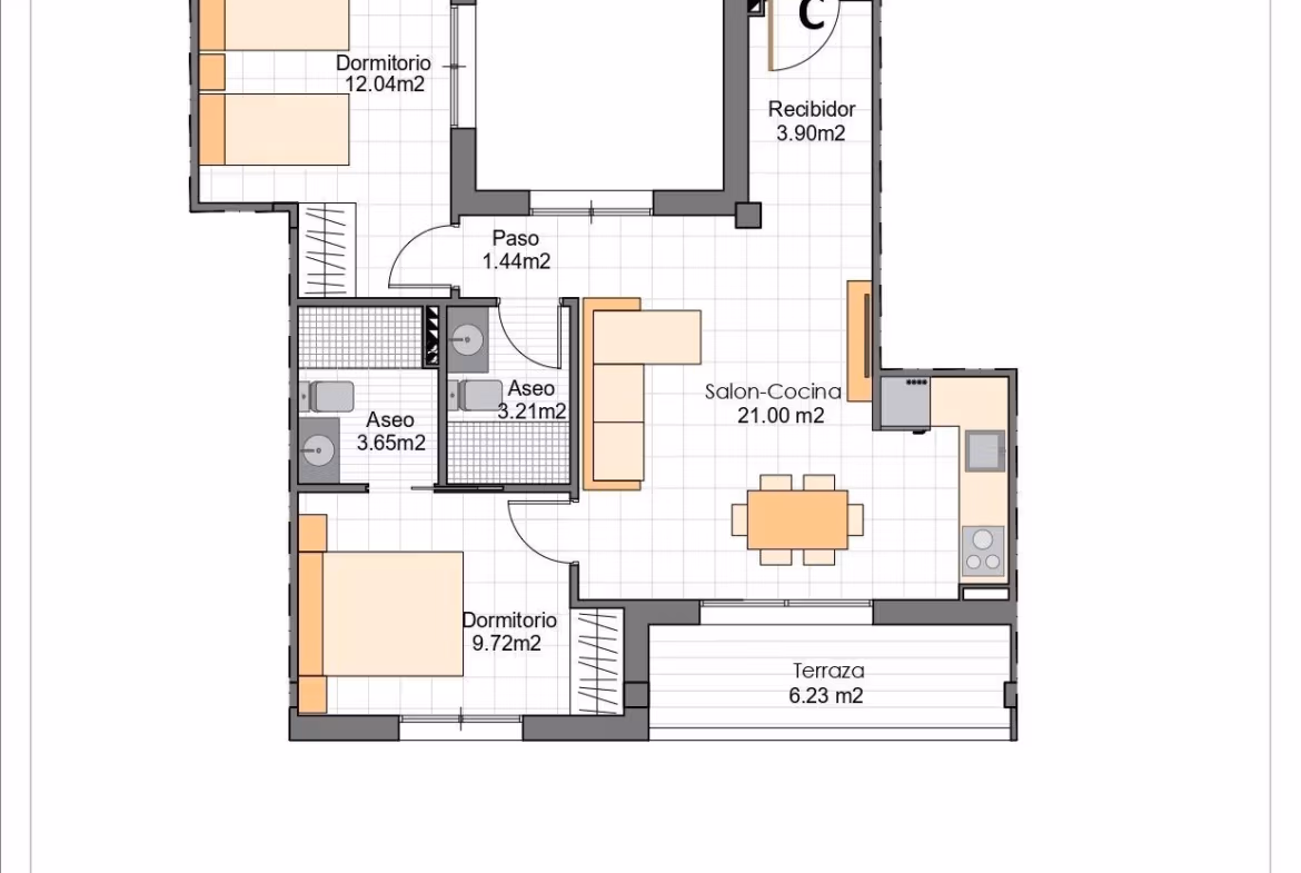 New-Build-Apartments-for-Sale-200-m-from-the-Beach-in-Lo-Pagan-7