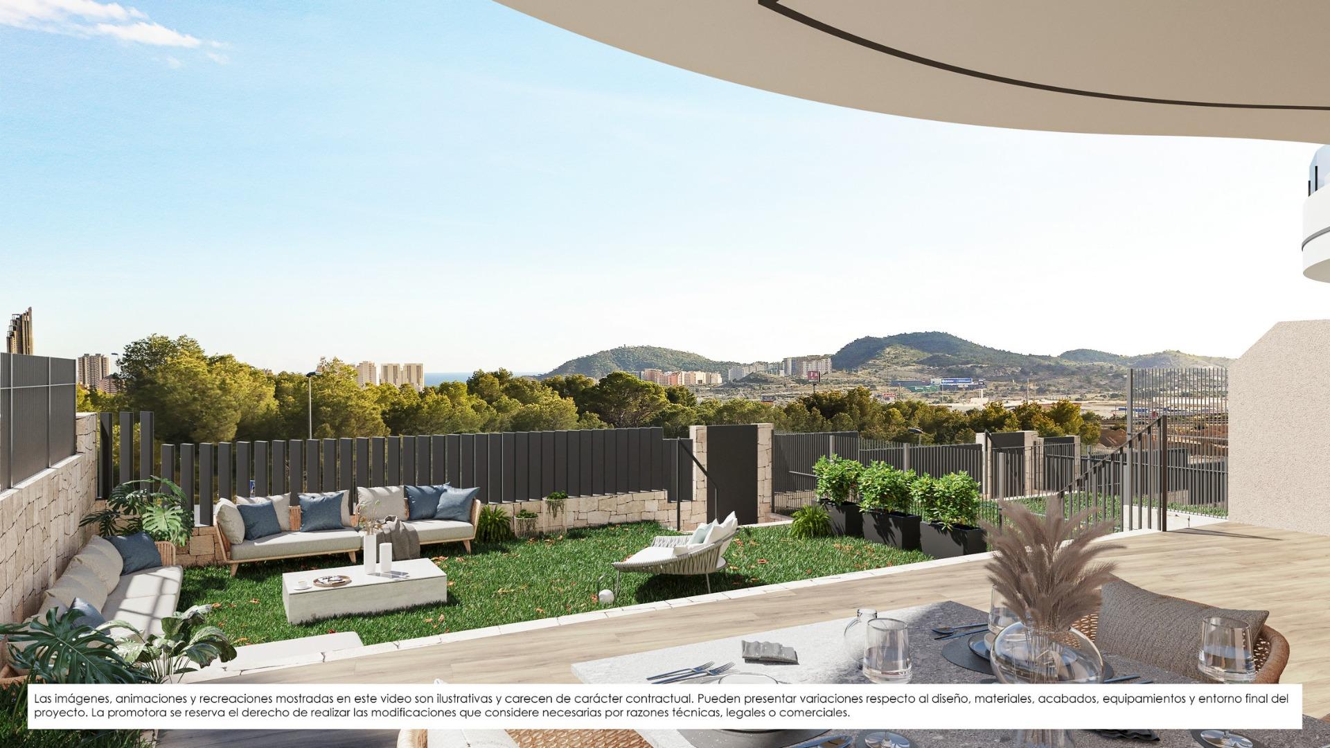 New Build Apartments for Sale in Finestrat with Sea Views and Resort Style Amenities