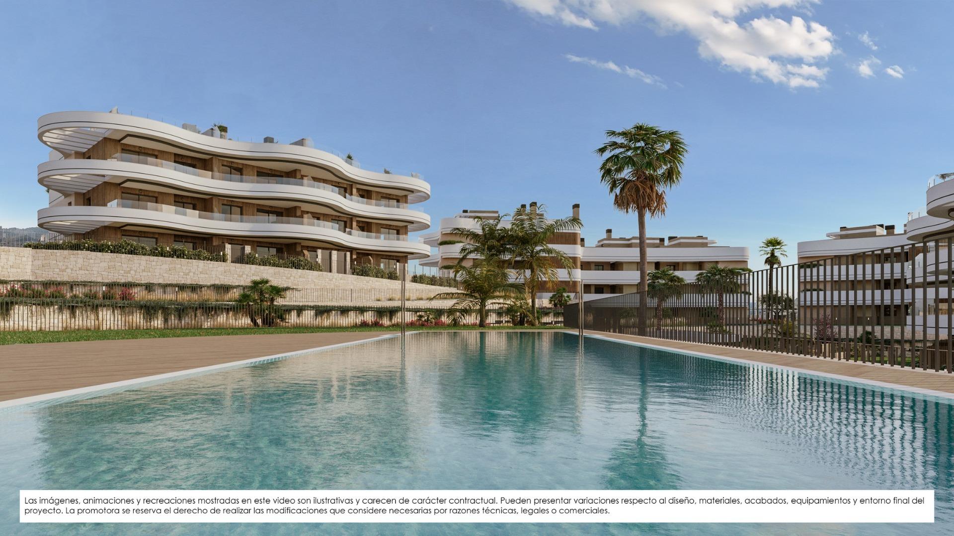 New Build Apartments for Sale in Finestrat with Sea Views and Resort Style Amenities