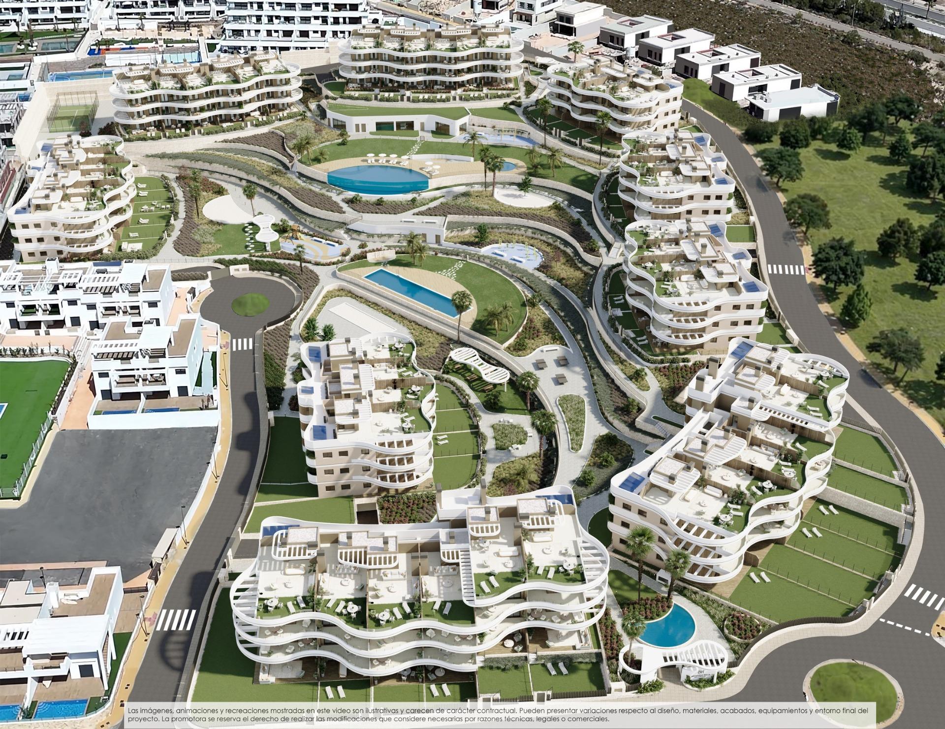 New Build Apartments for Sale in Finestrat with Sea Views and Resort Style Amenities