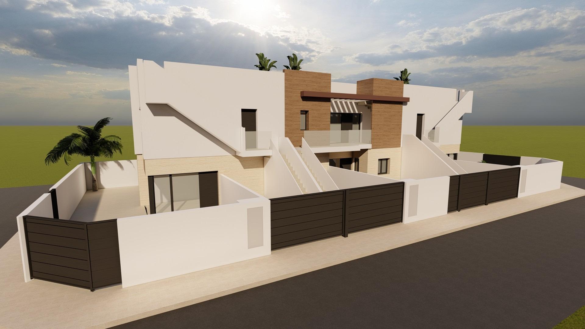 Charming New Build 2 Bedroom Top Floor Bungalow with Solarium for Sale in Lo Pagán, San Pedro del Pinatar