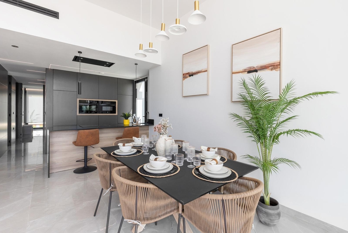 New Build One-Storey Villas with Private Pool for Sale in Los Balcones, Torrevieja, Spain