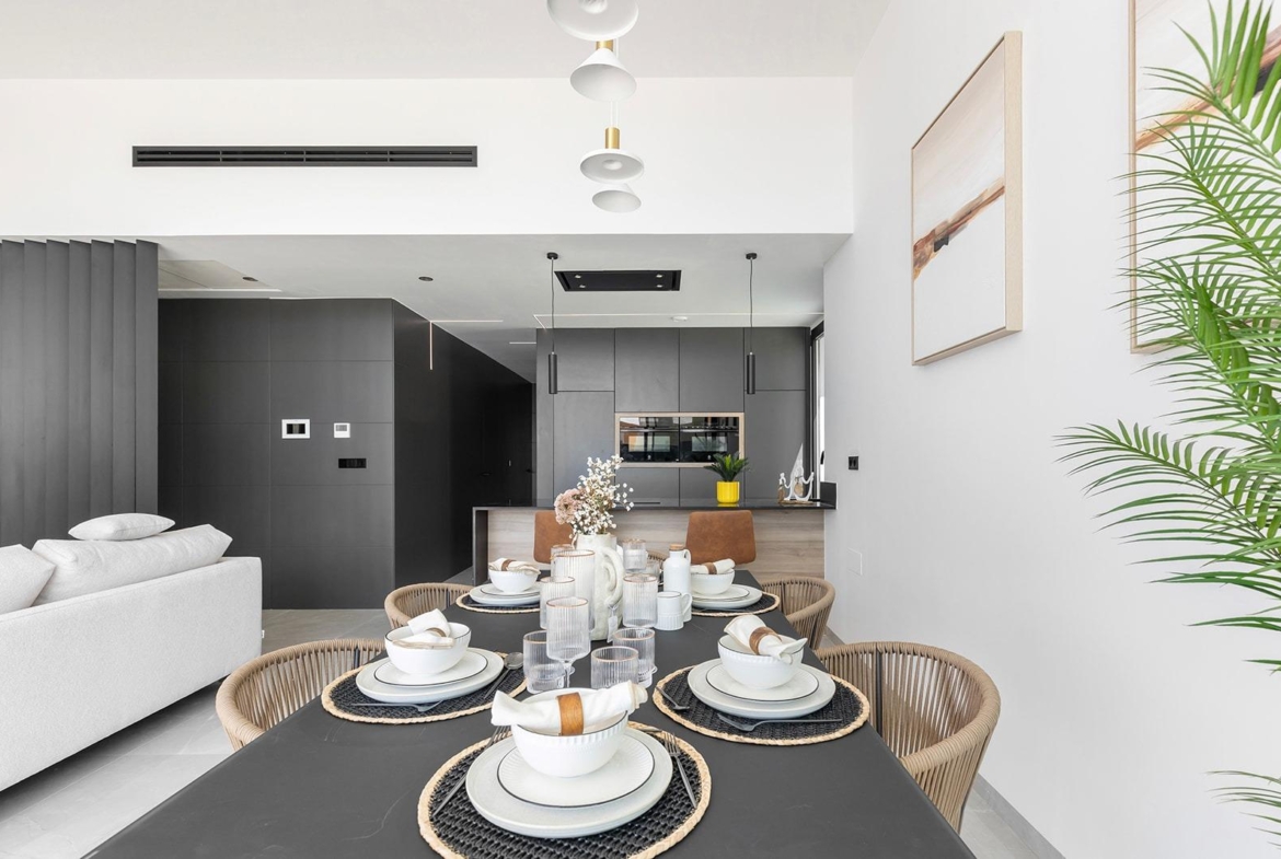 New Build One-Storey Villas with Private Pool for Sale in Los Balcones, Torrevieja, Spain