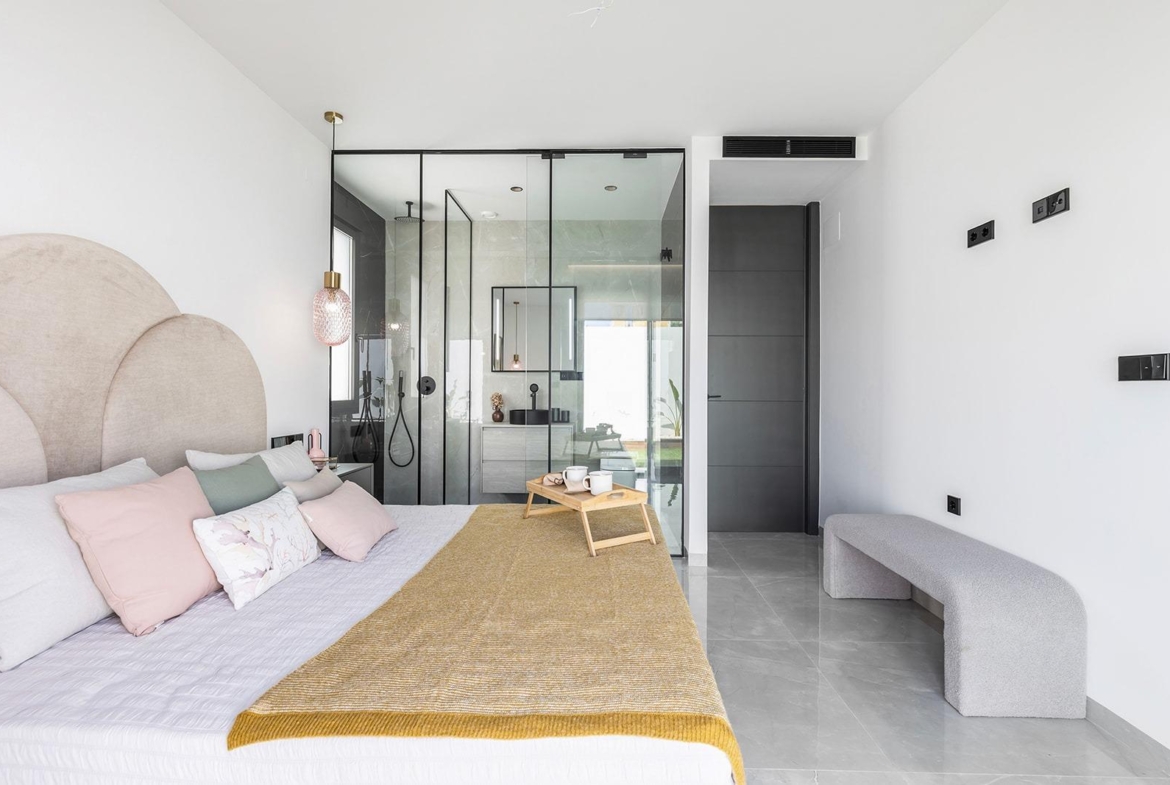 New Build One-Storey Villas with Private Pool for Sale in Los Balcones, Torrevieja, Spain