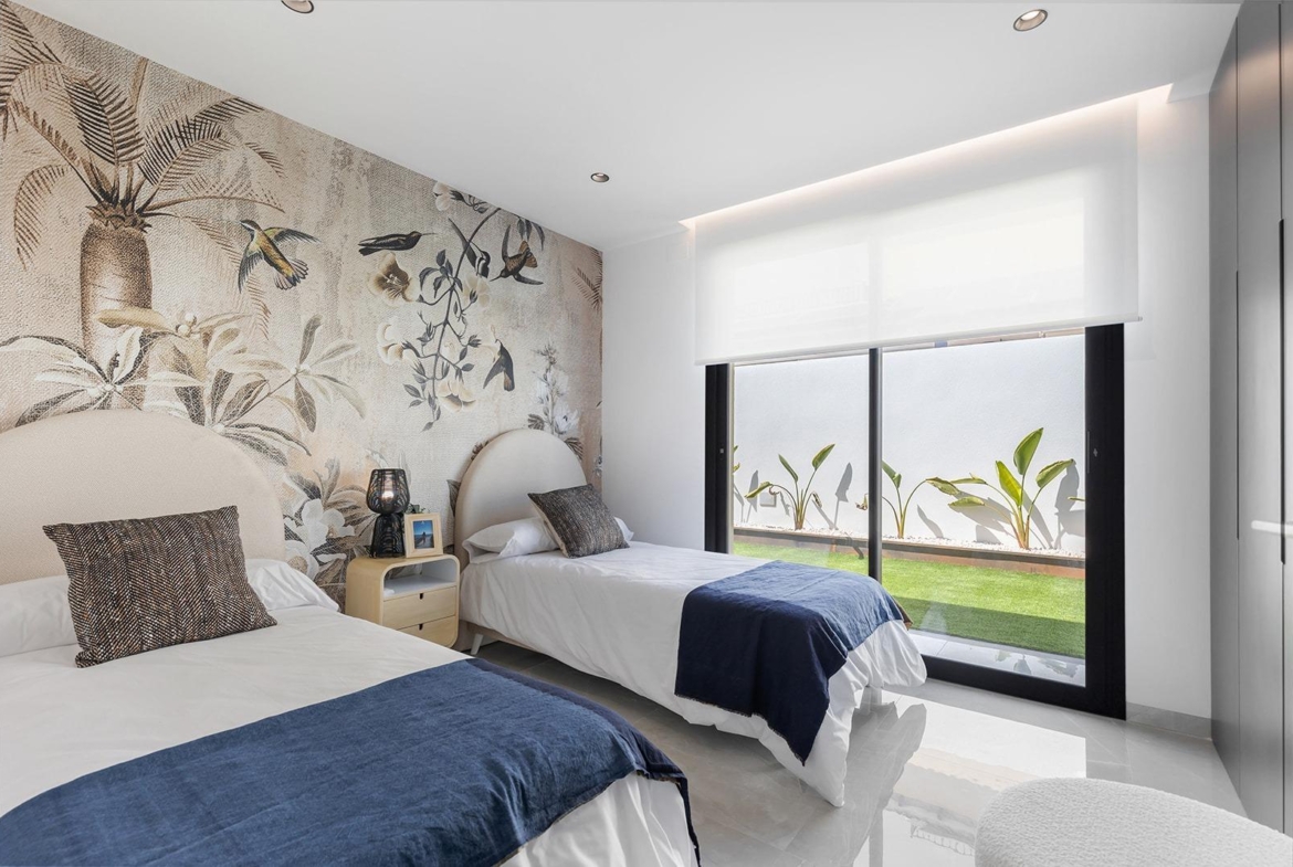 New Build One-Storey Villas with Private Pool for Sale in Los Balcones, Torrevieja, Spain