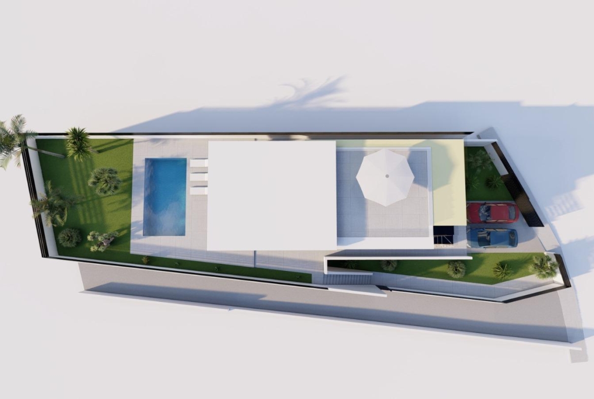 New Build One-Storey Villas with Private Pool for Sale in Los Balcones, Torrevieja, Spain