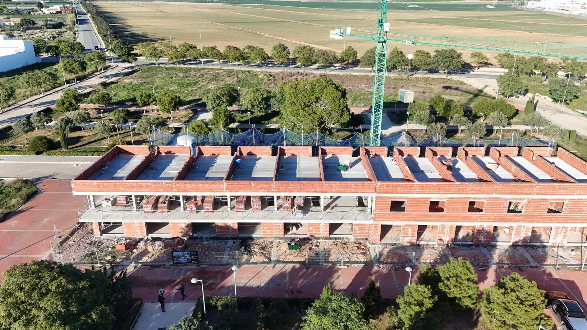 New-Build-Townhouses-and-Corner-Townhouses-in-Pilar-de-la-Horadada-13 Modern New Build 2 Bedroom Townhouse with Rooftop Solarium for Sale in Pilar de la Horadada