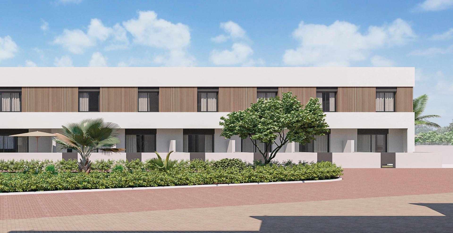 New-Build-Townhouses-and-Corner-Townhouses-in-Pilar-de-la-Horadada-5 Modern New Build 2 Bedroom Townhouse with Rooftop Solarium for Sale in Pilar de la Horadada
