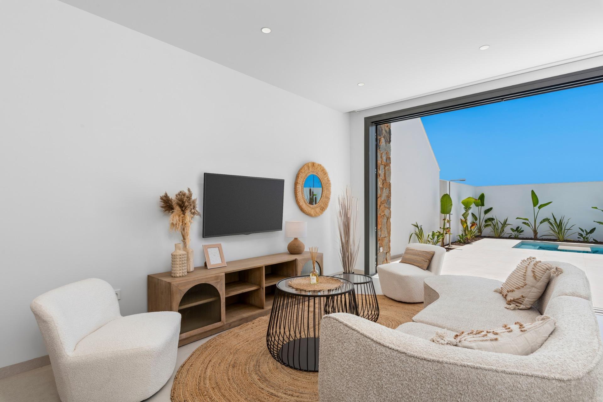 Inviting New Build Villa with Private Pool for Sale near Serena Golf in Los Alcázares