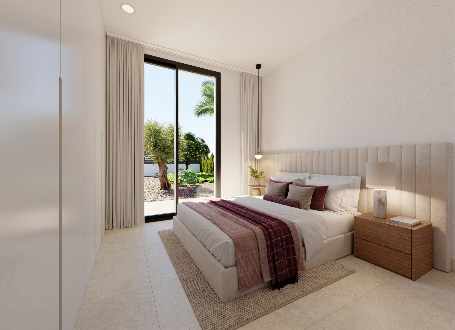 Charming New Build Villas with Private Pool on a Golf Resort for Sale in Fuente Álamo, Murcia