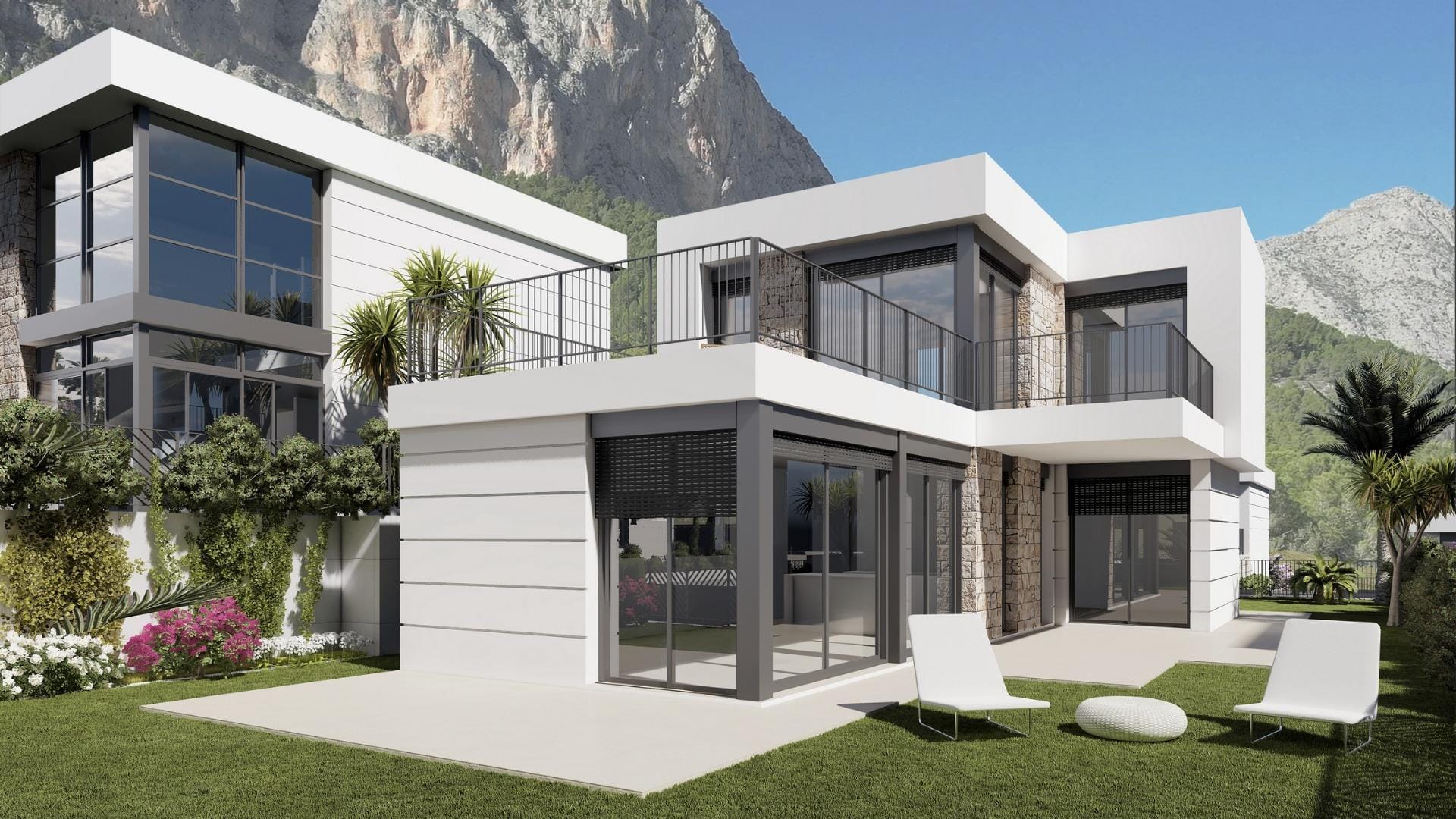 New-Construction-Villas-in-Polop-Alicante-10 Independent Single-Storey New Build Villa for Sale in Polop, Alicante