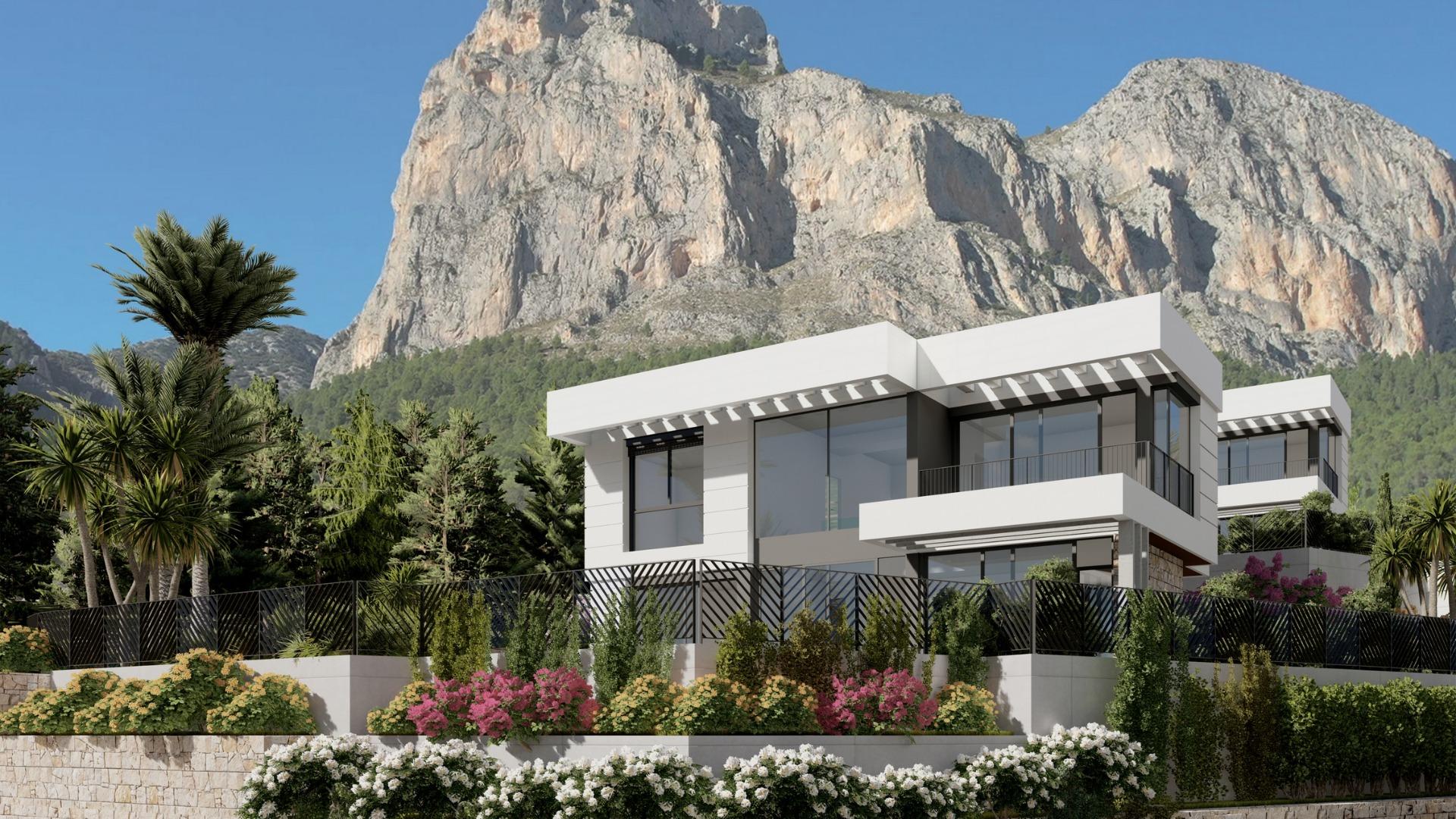 Spacious 4 Bedroom New Build Villa for Sale in Polop, Alicante
