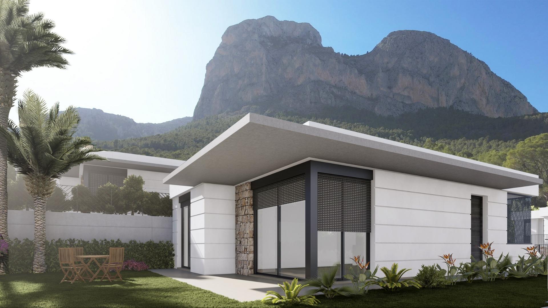 New-Construction-Villas-in-Polop-Alicante-4 Attractive New Build Detached Villa for Sale in Polop, Alicante