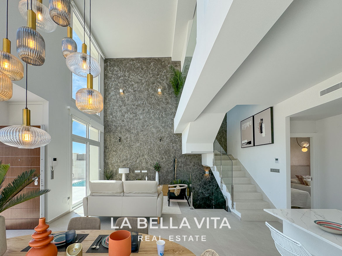 Design Villa with Private Pool and Solarium for Sale in Ciudad Quesada