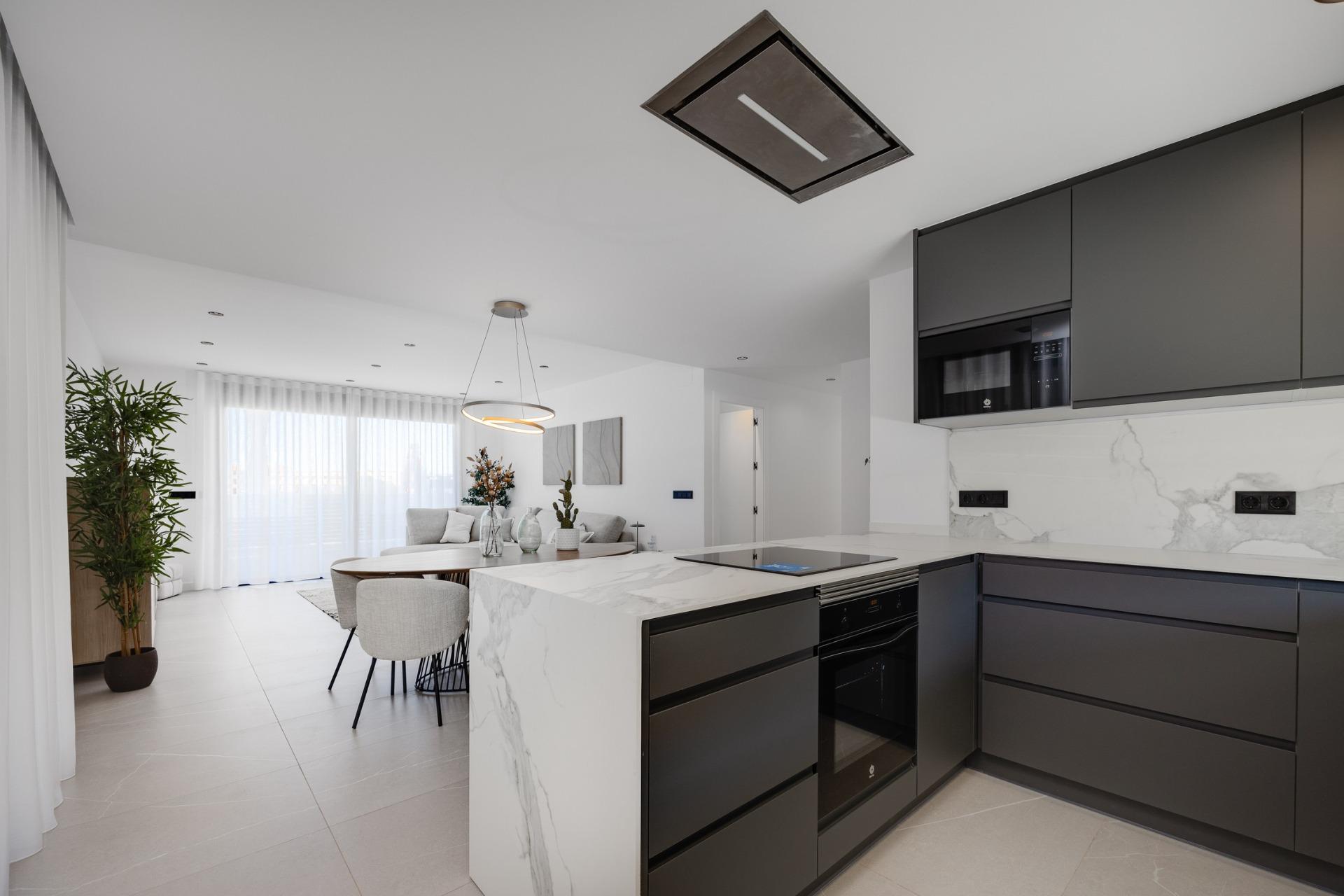 New-Villas-for-Sale-in-Torrevieja-–-2-km-from-the-Sea-14 New Build 3 Bedroom Villa with Private Pool, Rooftop Solarium and Garage for Sale in Torrevieja