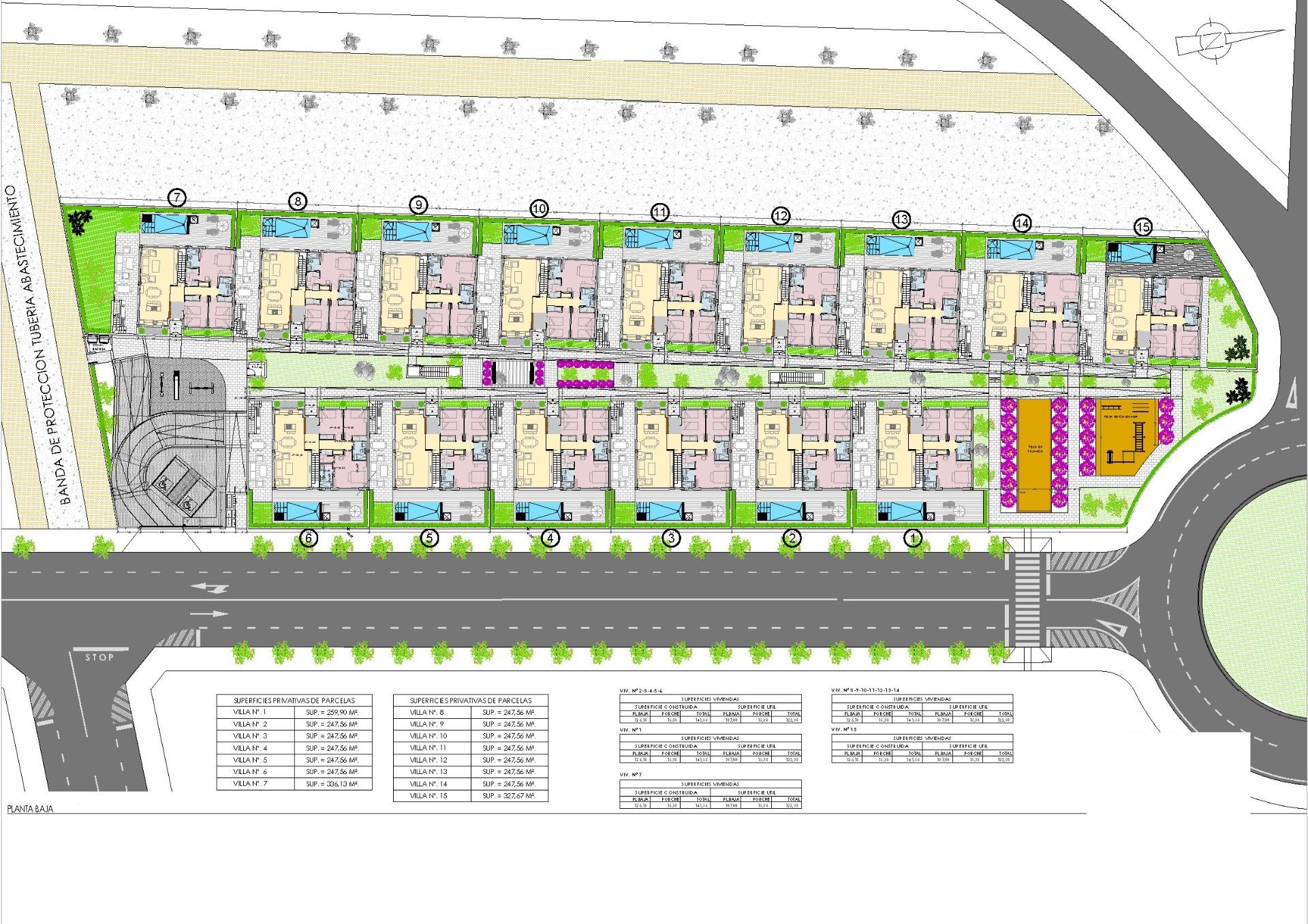 New-Villas-for-Sale-in-Torrevieja-–-2-km-from-the-Sea-37 New Build 3 Bedroom Villa with Private Pool, Rooftop Solarium and Garage for Sale in Torrevieja