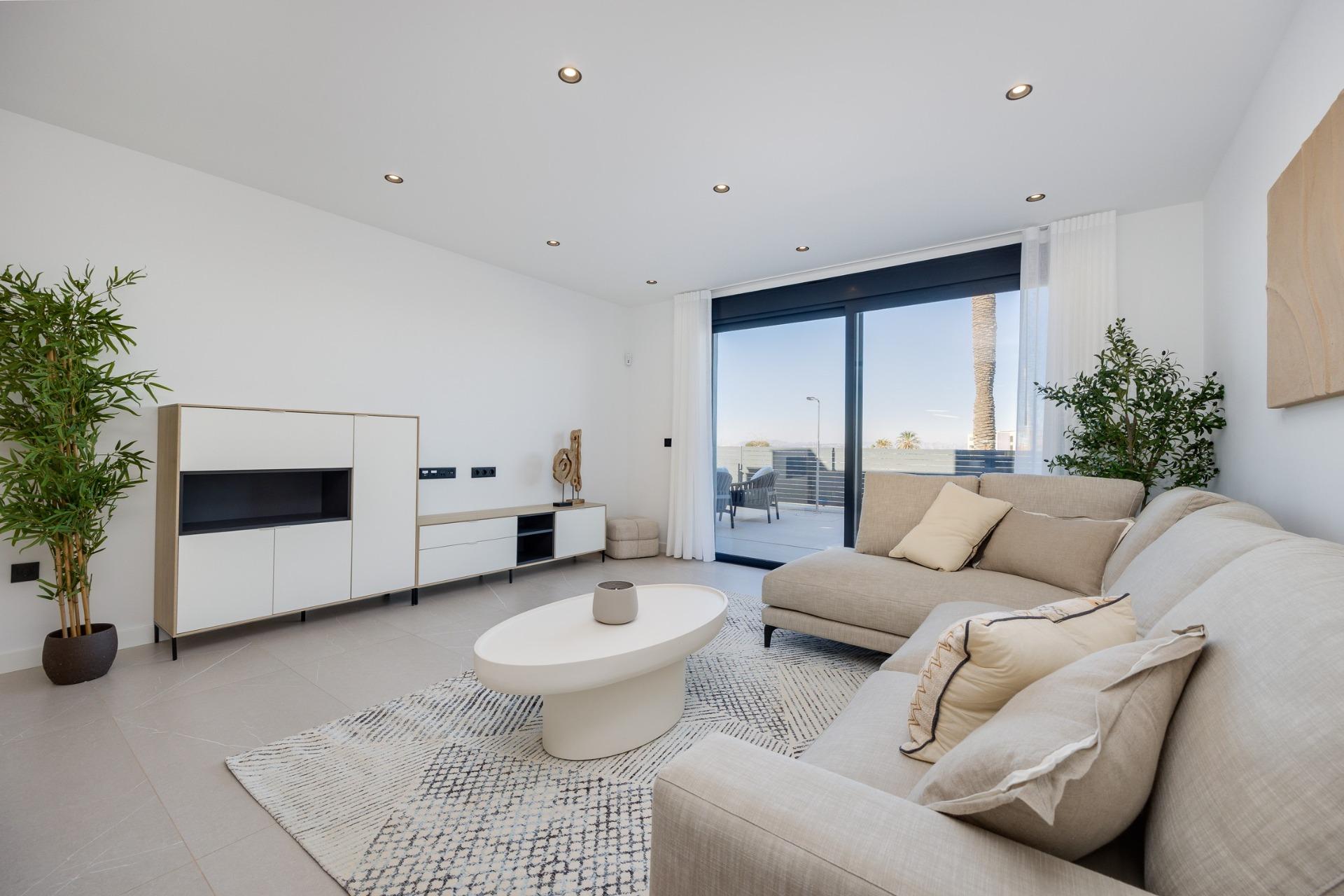 New-Villas-for-Sale-in-Torrevieja-–-2-km-from-the-Sea-8 New Build 3 Bedroom Villa with Private Pool, Rooftop Solarium and Garage for Sale in Torrevieja