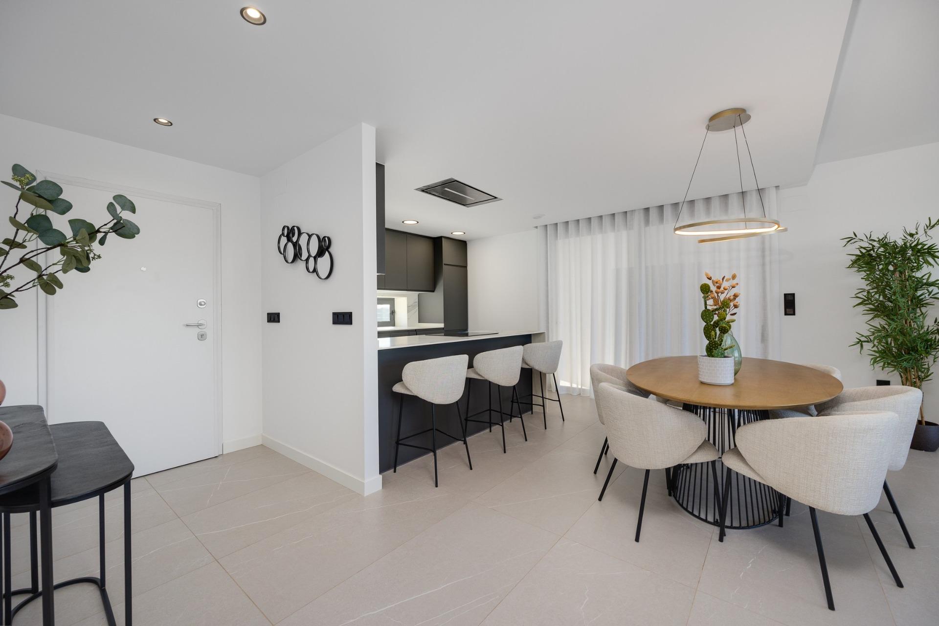 New-Villas-for-Sale-in-Torrevieja-–-2-km-from-the-Sea-9 New Build 3 Bedroom Villa with Private Pool, Rooftop Solarium and Garage for Sale in Torrevieja
