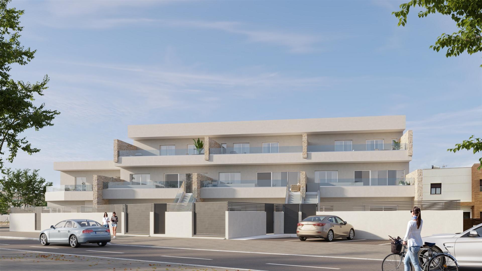 New Build 2 Bedroom Top Floor Apartment with Private Pool and Solarium for Sale in Pilar de la Horadada, Alicante
