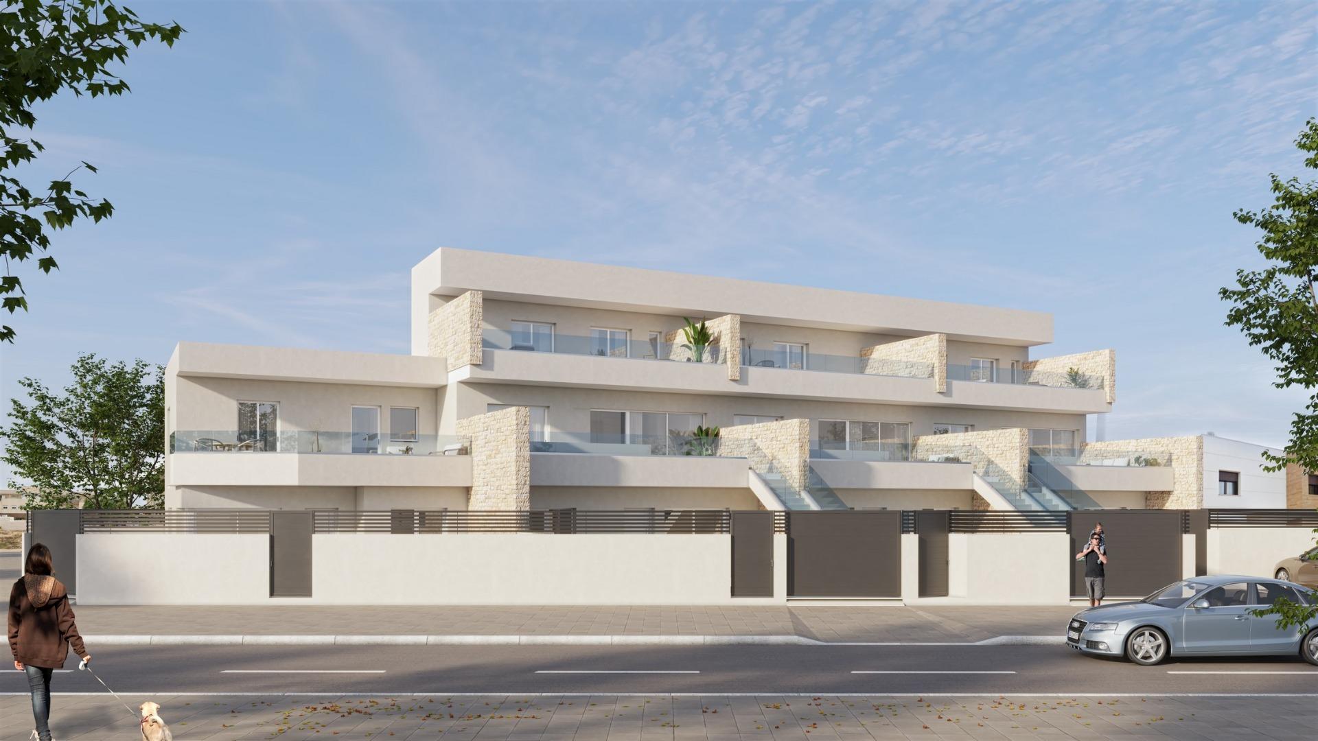 New Build 2 Bedroom Top Floor Apartment with Private Pool and Solarium for Sale in Pilar de la Horadada, Alicante