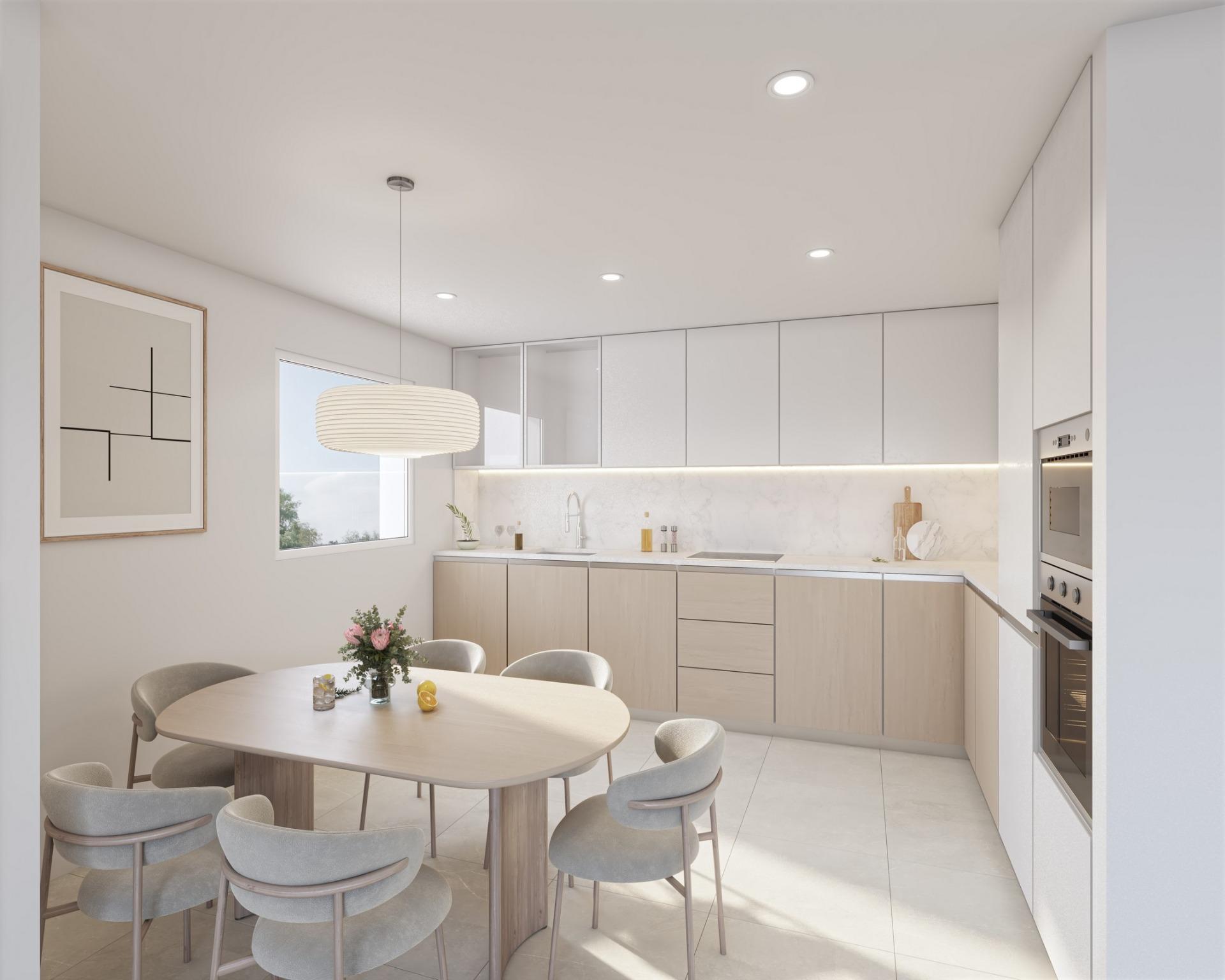 New Build 2 Bedroom Top Floor Apartment with Private Pool and Solarium for Sale in Pilar de la Horadada, Alicante
