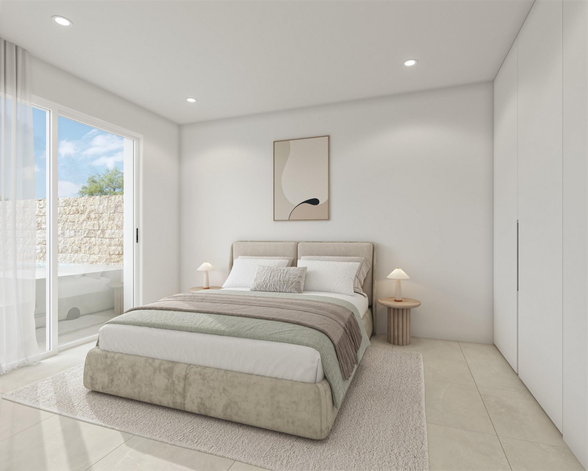 New Build 2 Bedroom Top Floor Apartment with Private Pool and Solarium for Sale in Pilar de la Horadada, Alicante