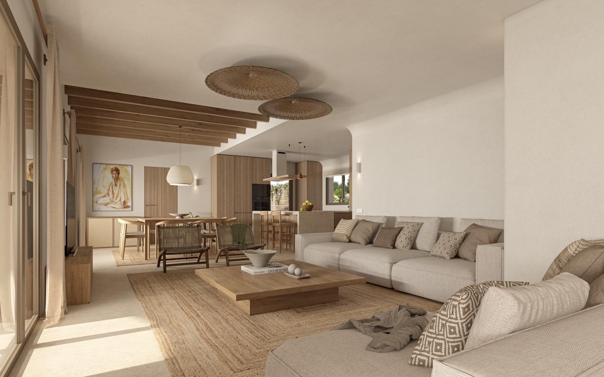 Refined New Build Single-Storey Villa with Private Pool for Sale in La Fustera, Benissa