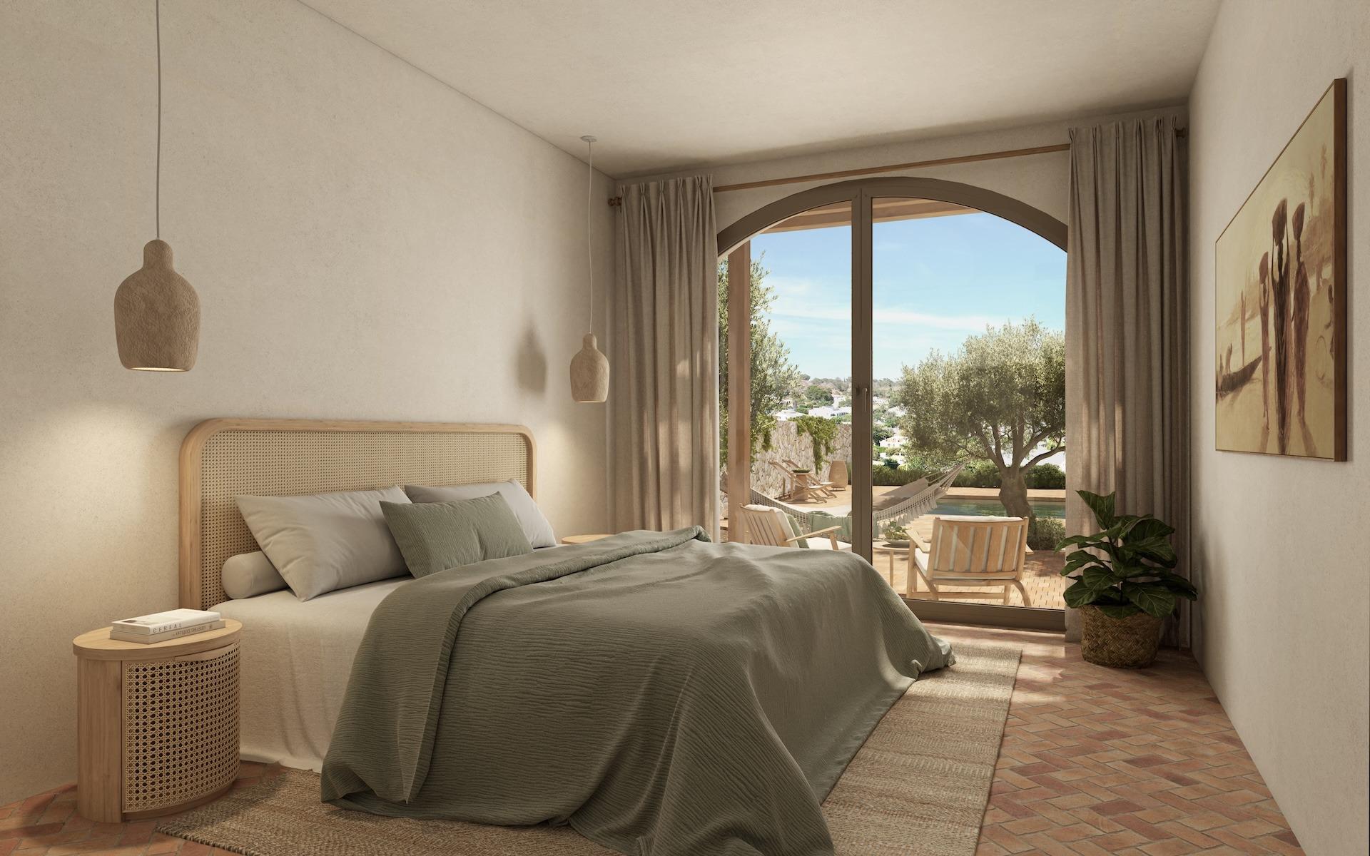 Exceptional New Build 4 Bedroom Villa with Pool and Sea Views for Sale in La Fustera, Benissa