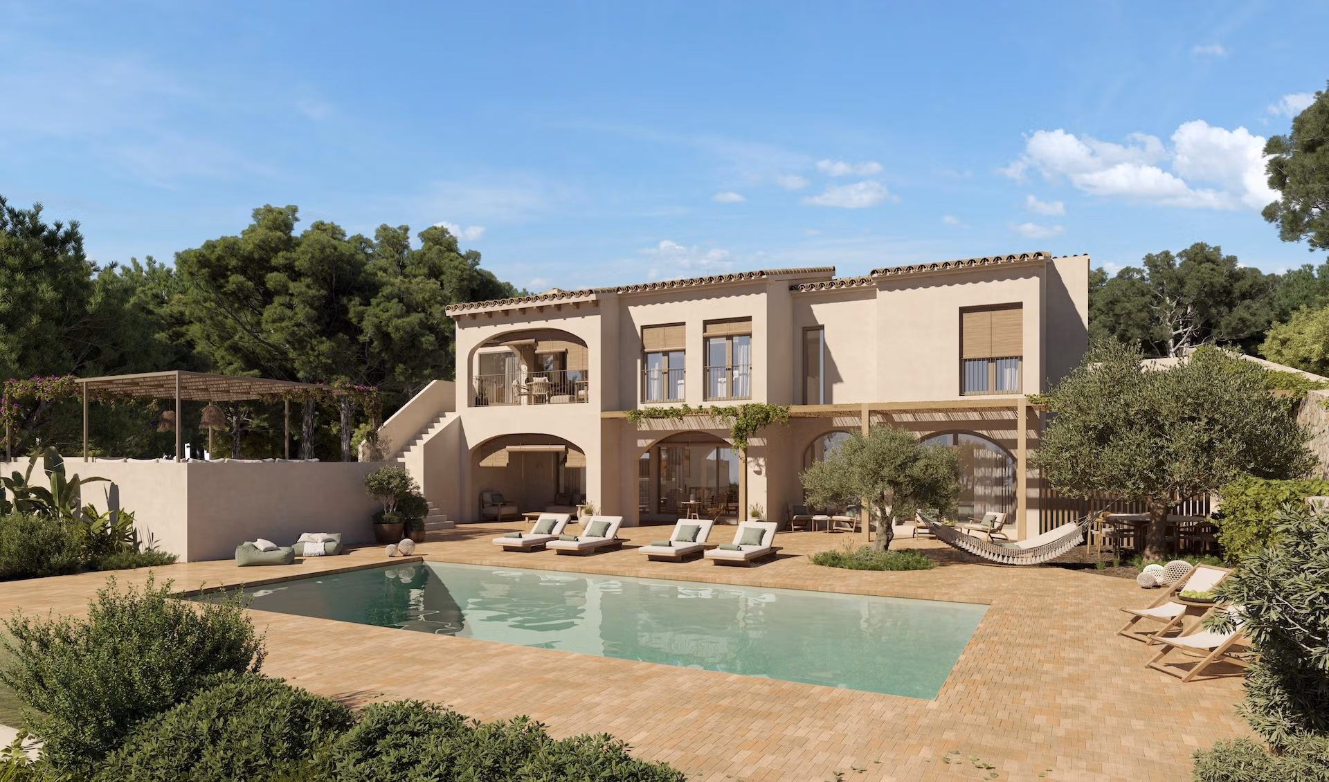 A-house-with-soul-a-house-that-embraces-2 Exceptionnelle villa neuve de 4 chambres avec piscine et vues mer à vendre à La Fustera, Benissa