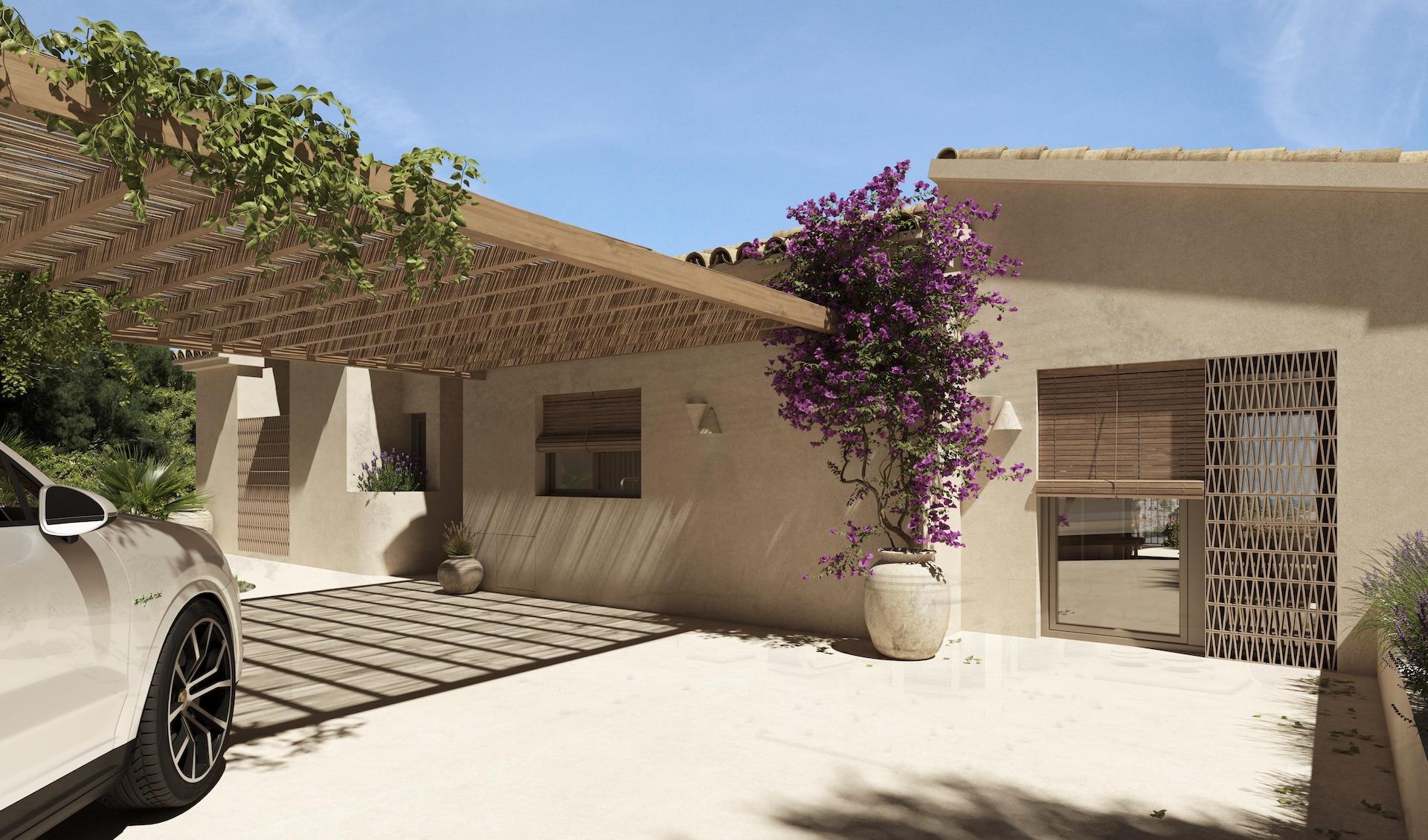Exceptional New Build 4 Bedroom Villa with Pool and Sea Views for Sale in La Fustera, Benissa