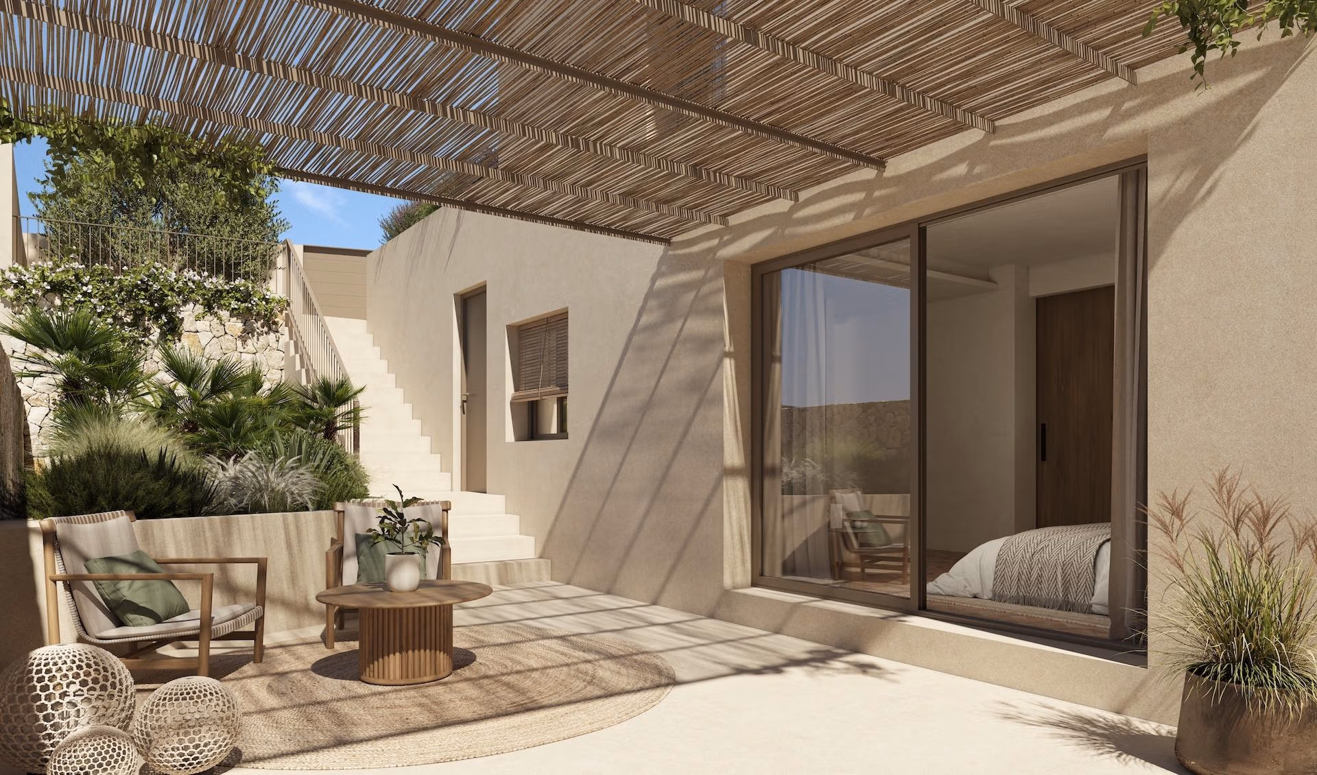 A-house-with-soul-a-house-that-embraces-7 Exceptionnelle villa neuve de 4 chambres avec piscine et vues mer à vendre à La Fustera, Benissa